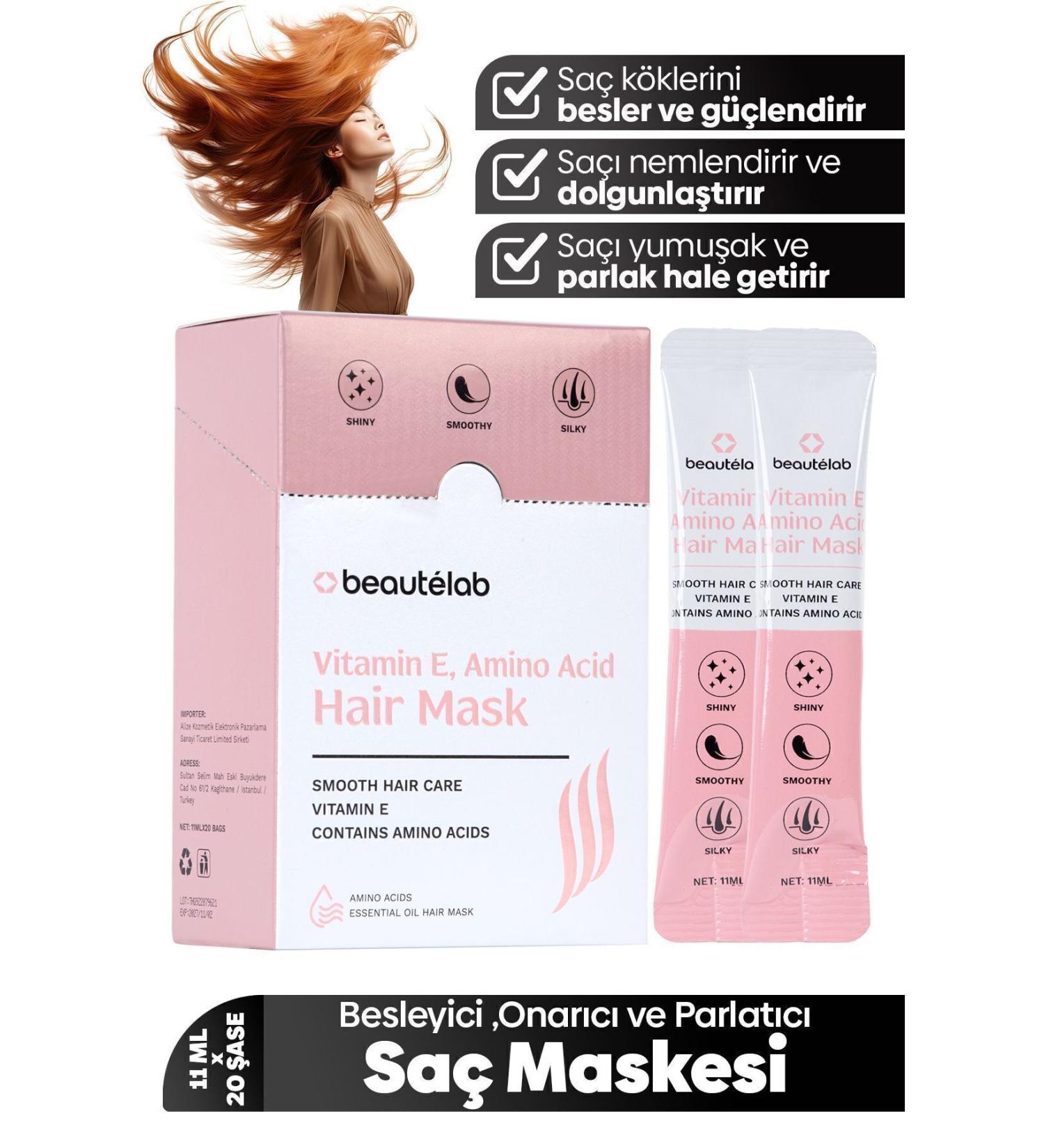 Beautelab Repairing Nourishing Revitalizing Hair Care Mask and Detox for Dry Dyed and Damaged Hair - Buy Online on GoSupps.com