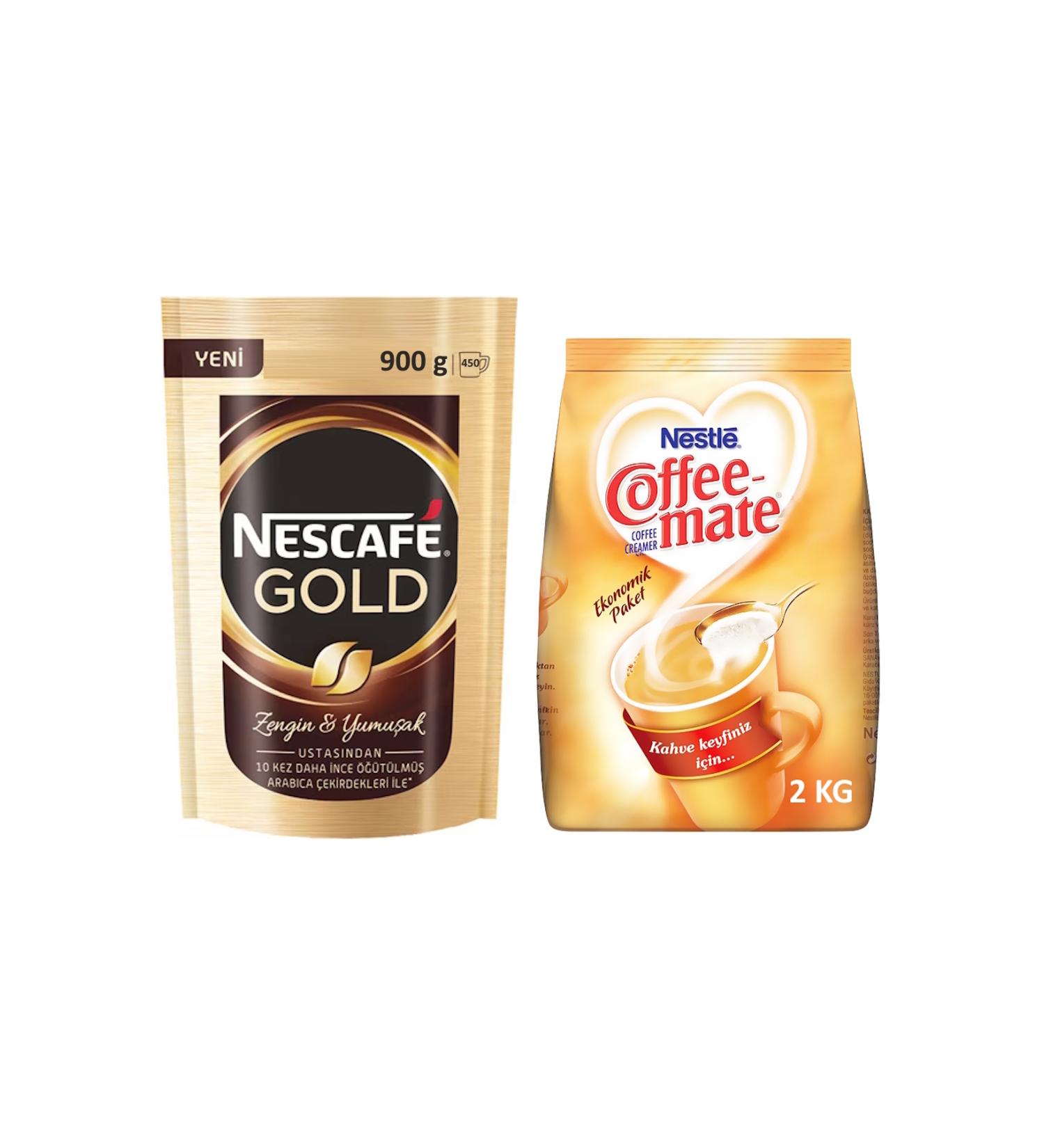 Nescafe Gold 900gr Package Granulated Coffee Coffee Mate 2kg Package