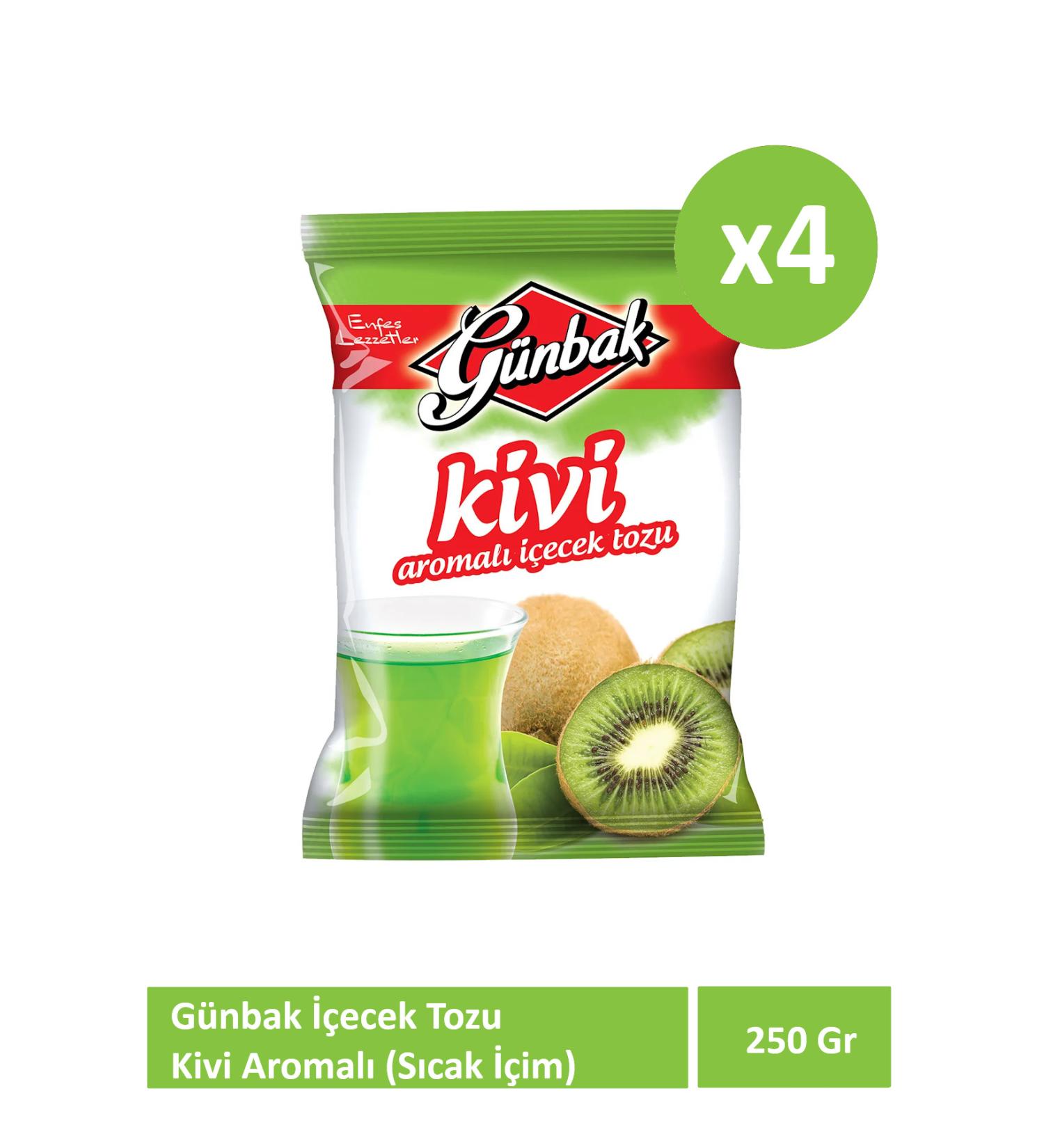 G nbak 250 Gr Kiwi Flavored Drink Powder x 4 Pieces