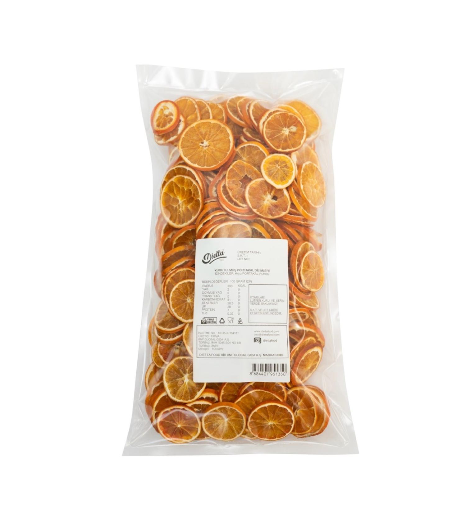 D ETTA FOOD DRIED ORANGE SLICES 500gr