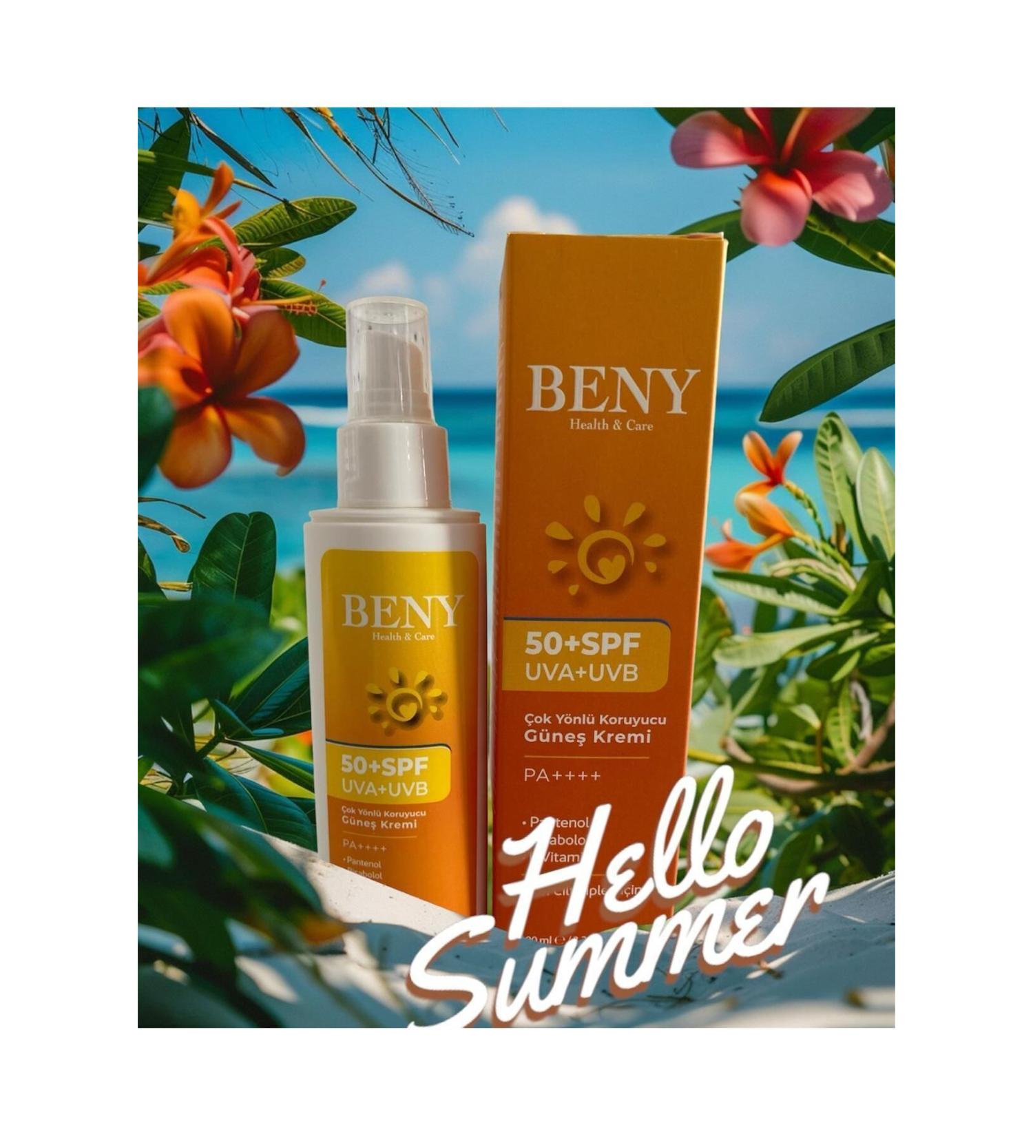 Beny Sun Cream 50 Spf Uva Uvb