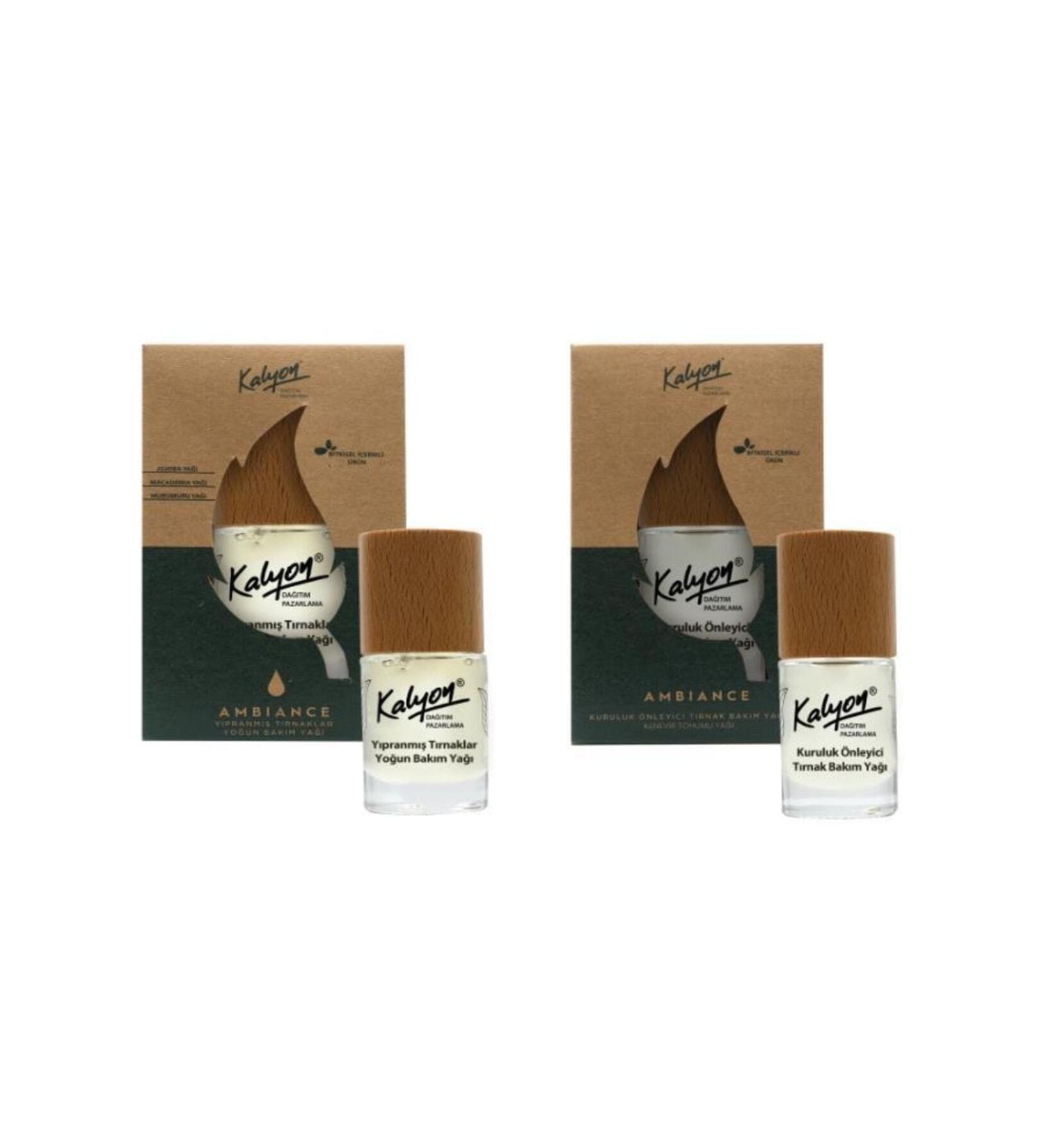 Kalyon Herbal Damaged Nails Intensive Care Oil 11ml+Anti-Dry Nail Care Oil