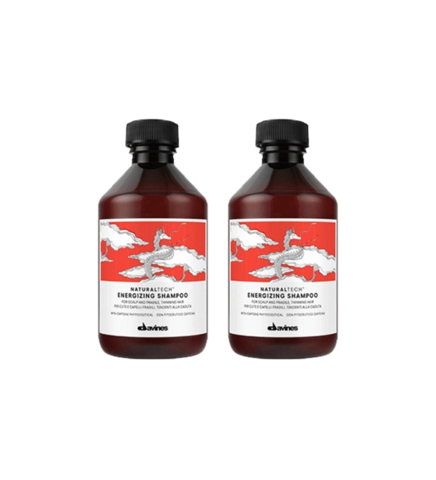 Davines ForBeautyNesli Energizing Anti-Hair Loss Shampoo 250 ml X 2 Pcs.401 FBN.43