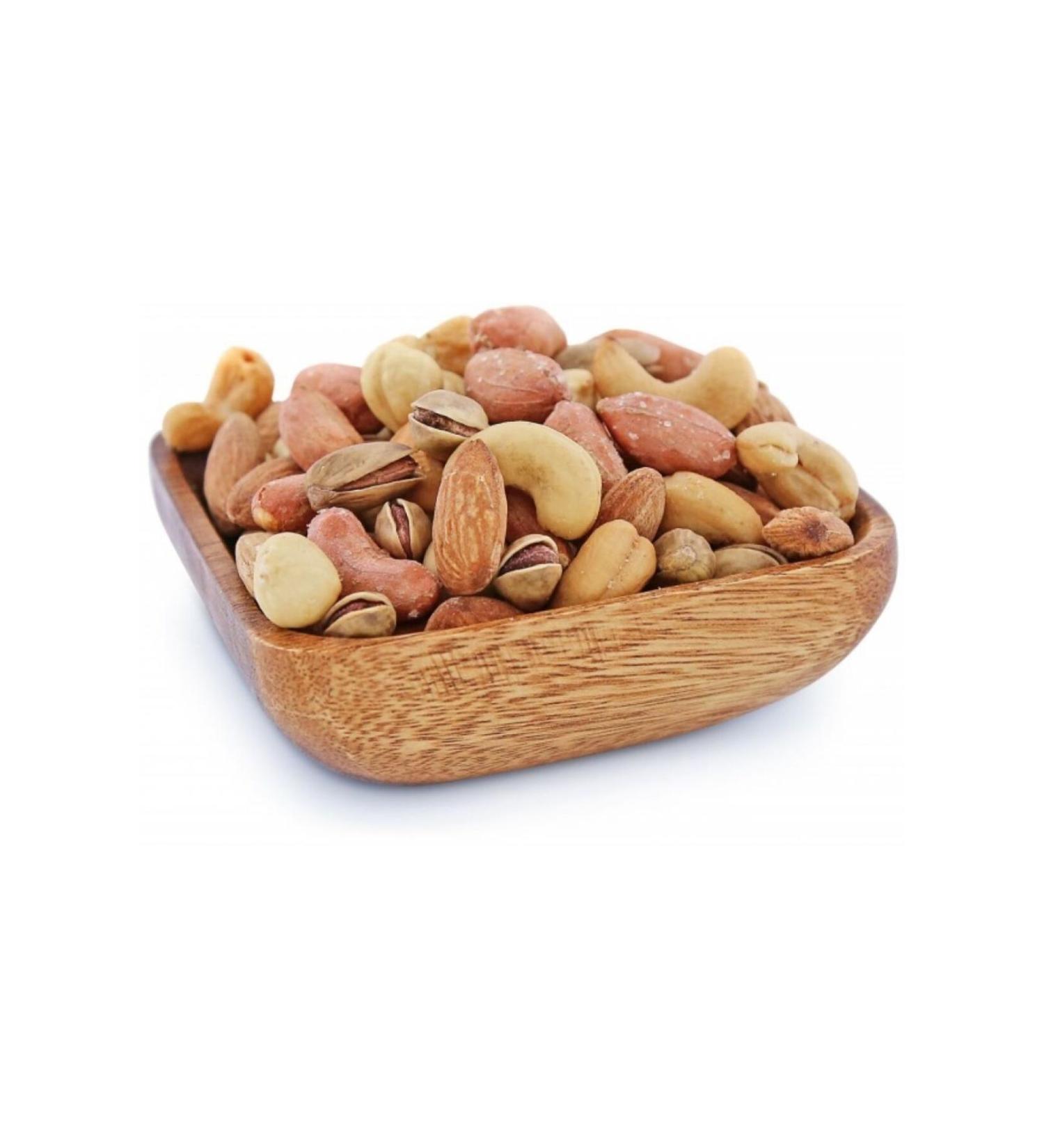 F DAN SNACK MARKET Mixed Nuts Luxury (Hazelnut Almond Pistachio Cashew Salted Peanuts) 1.000 Gr. - Buy Online on GoSupps.com