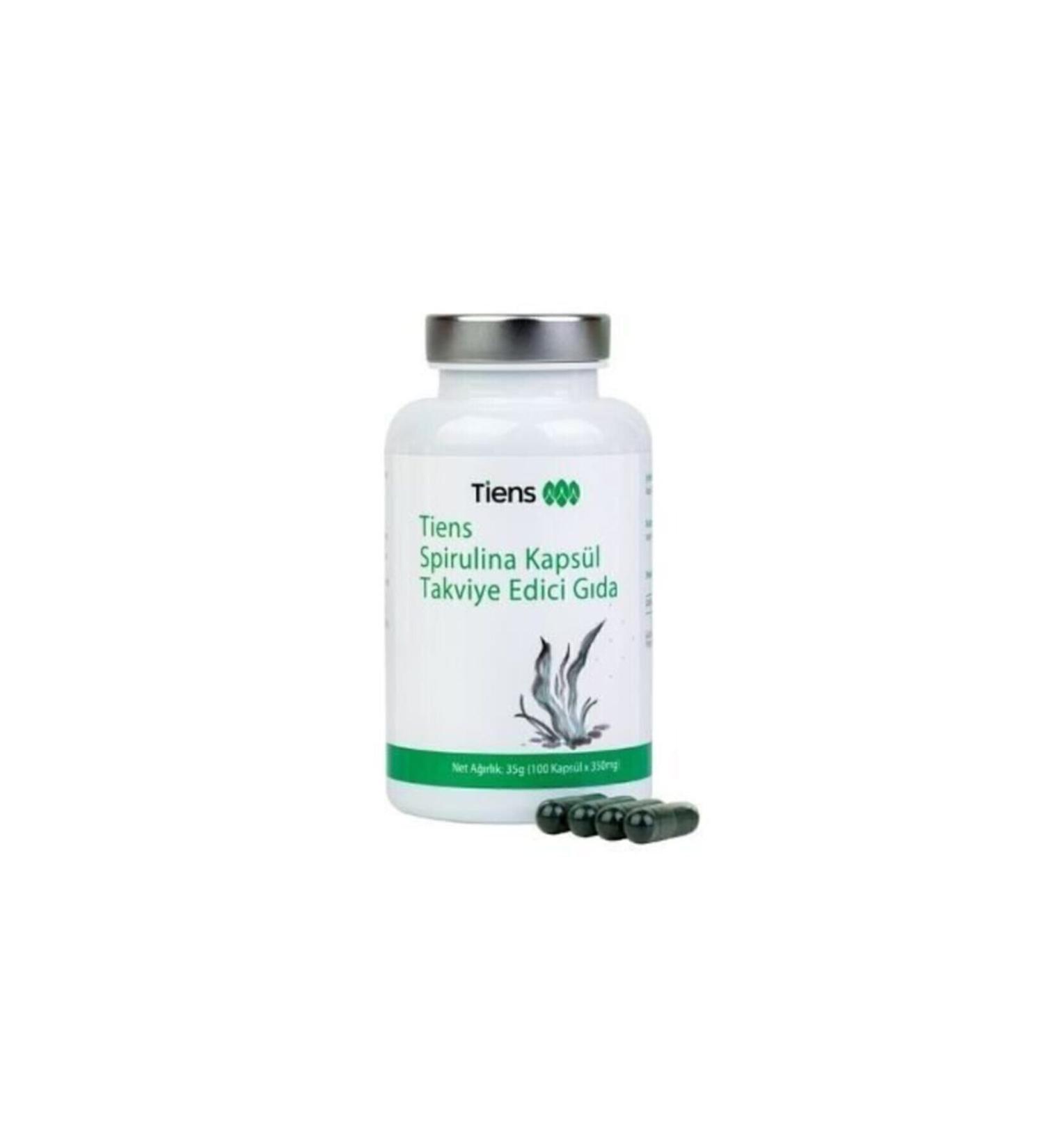 Tiens Tiens Spirulina Containing Capsule Supplementary Food - Buy Online on GoSupps.com