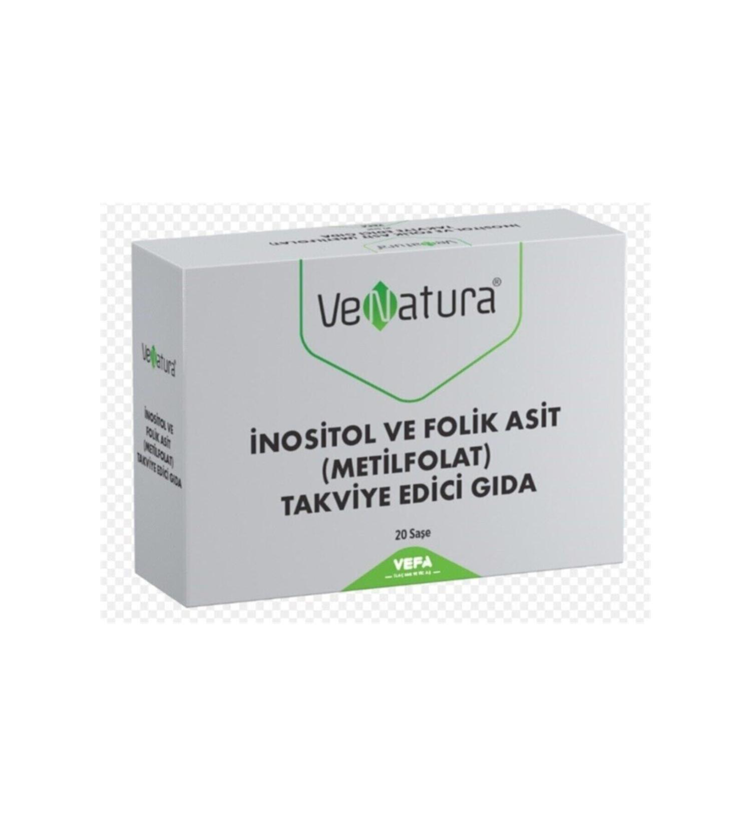 Venatura Inositol And Folic Acid (methylfolate) 20 Sachets