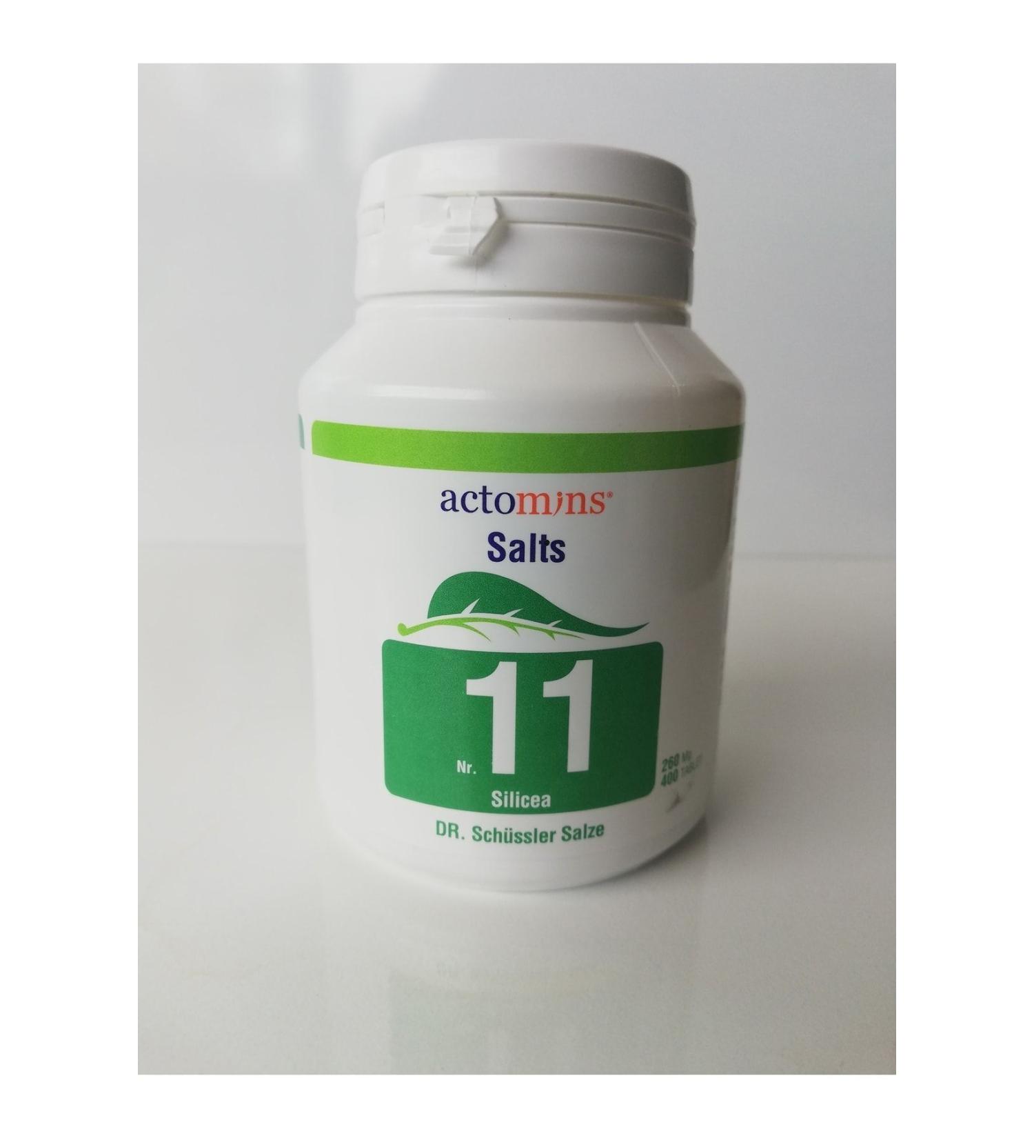 Actomines Dr. Sch ssler Salts Nr 11 Silicea 400 Tablets