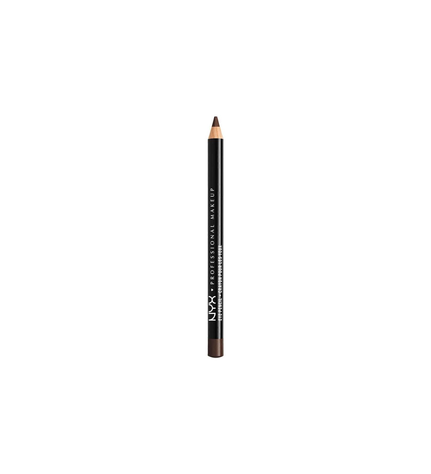 NYX Professional Makeup Eye Pencil - Slim Eye Pencil Black Brown - Buy Online on GoSupps.com