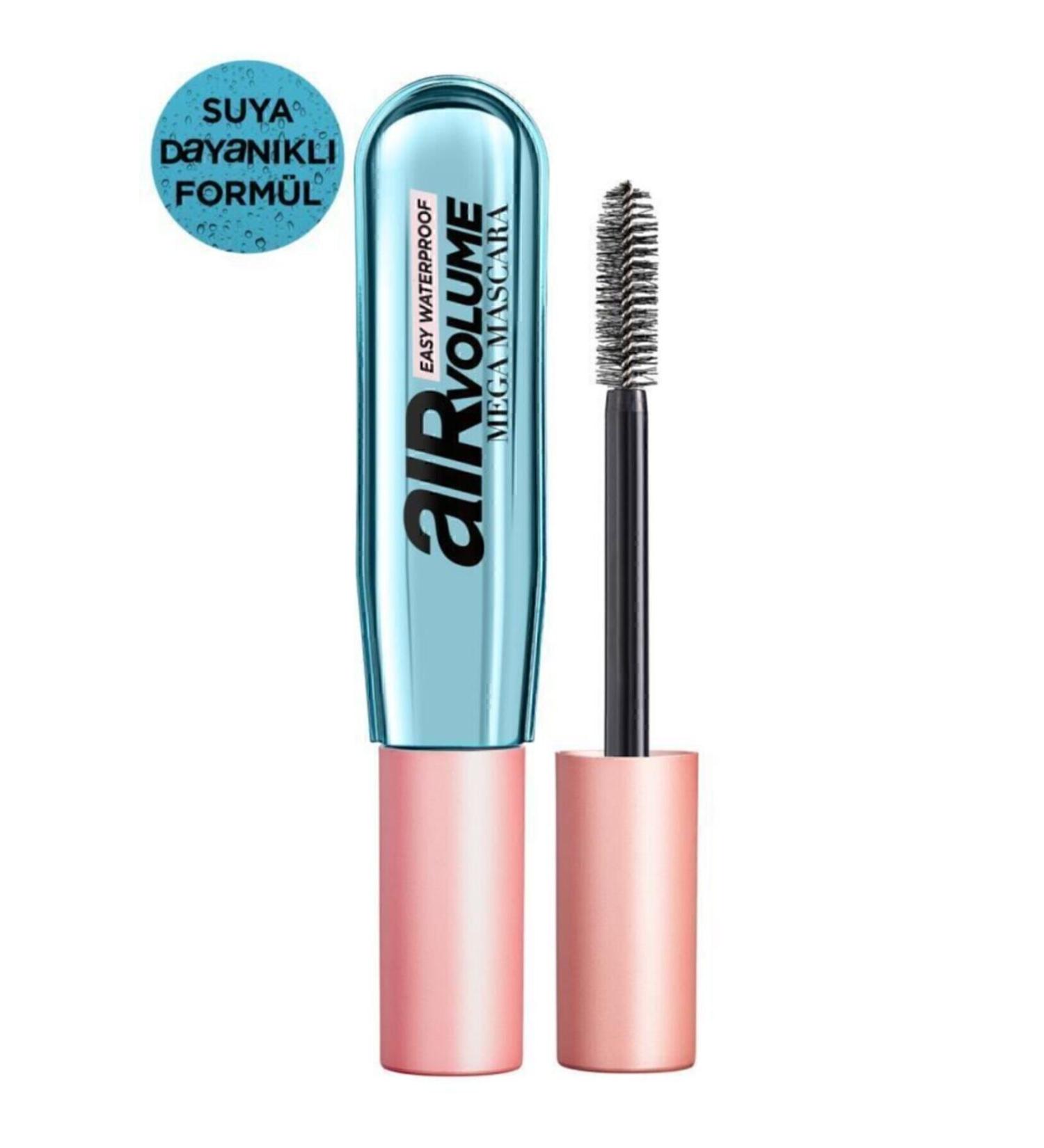 L'Oreal Paris L'or al Paris Air Volume Mega Easy Waterproof Mascara - Black - Buy Online on GoSupps.com