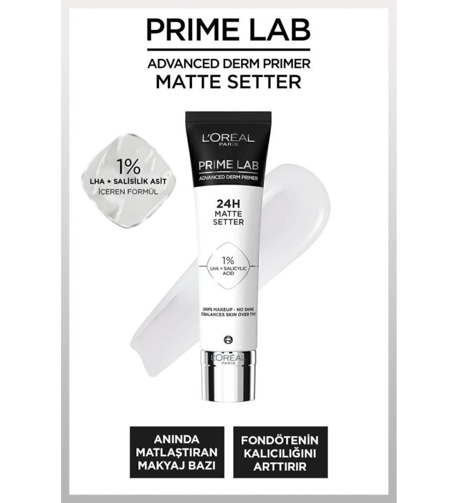 L'Oreal Paris L'or al Paris Prime Lab Matte Setter Mattifying Makeup Base - Buy Online on GoSupps.com