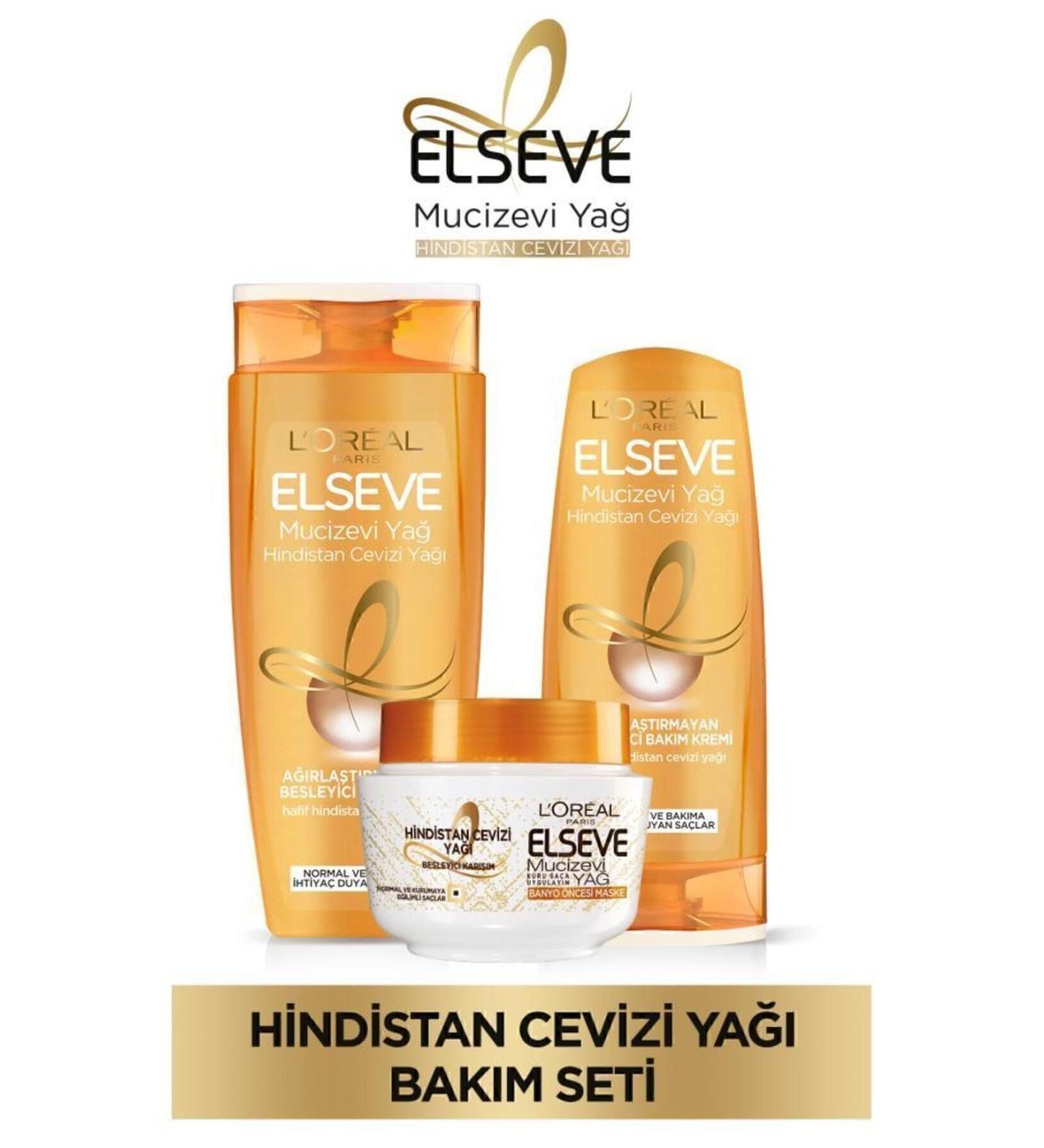 Elseve Miraculous Coconut Oil Weightless Nourishing Sh 450ml & Hair Care Cream 360 Ml & - Buy Online on GoSupps.com