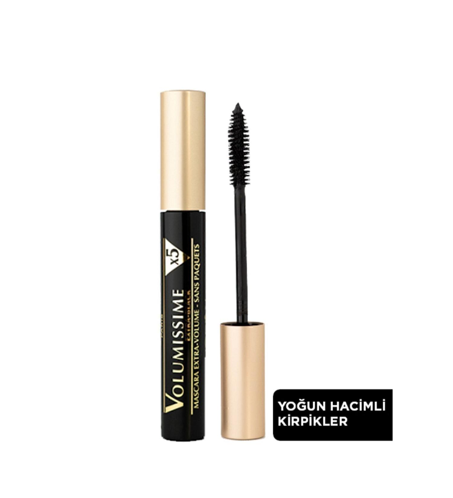 L'Oreal Paris Volum ss me Volum nous X5 Extra Black Extra Volume Mascara - Buy Online on GoSupps.com