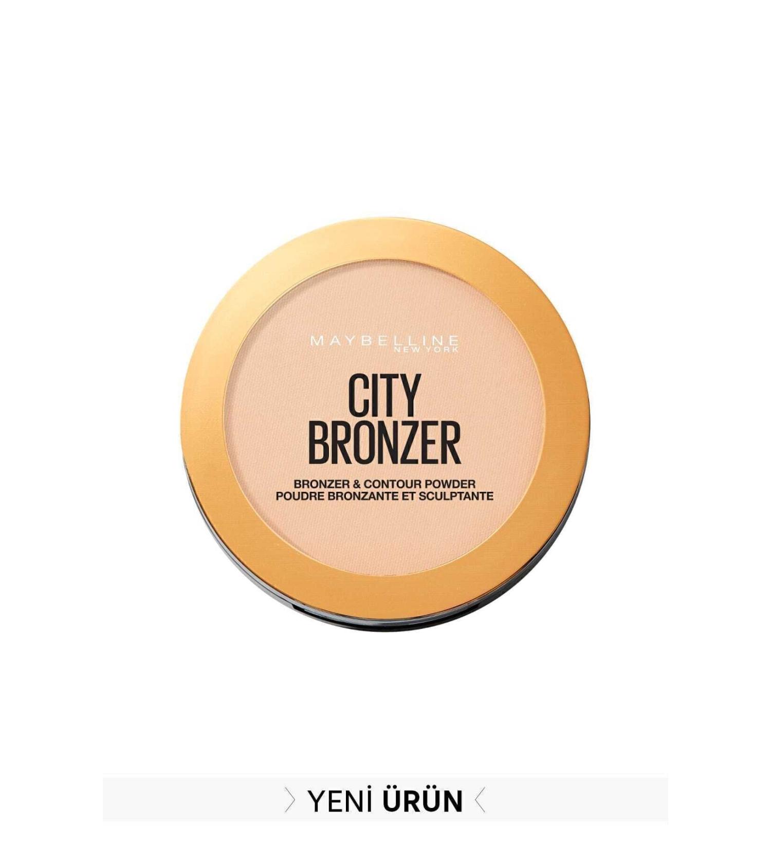 Maybelline New York City Bronze Bronzing & Contour Powder - 100 Light Cool - Buy Online on GoSupps.com