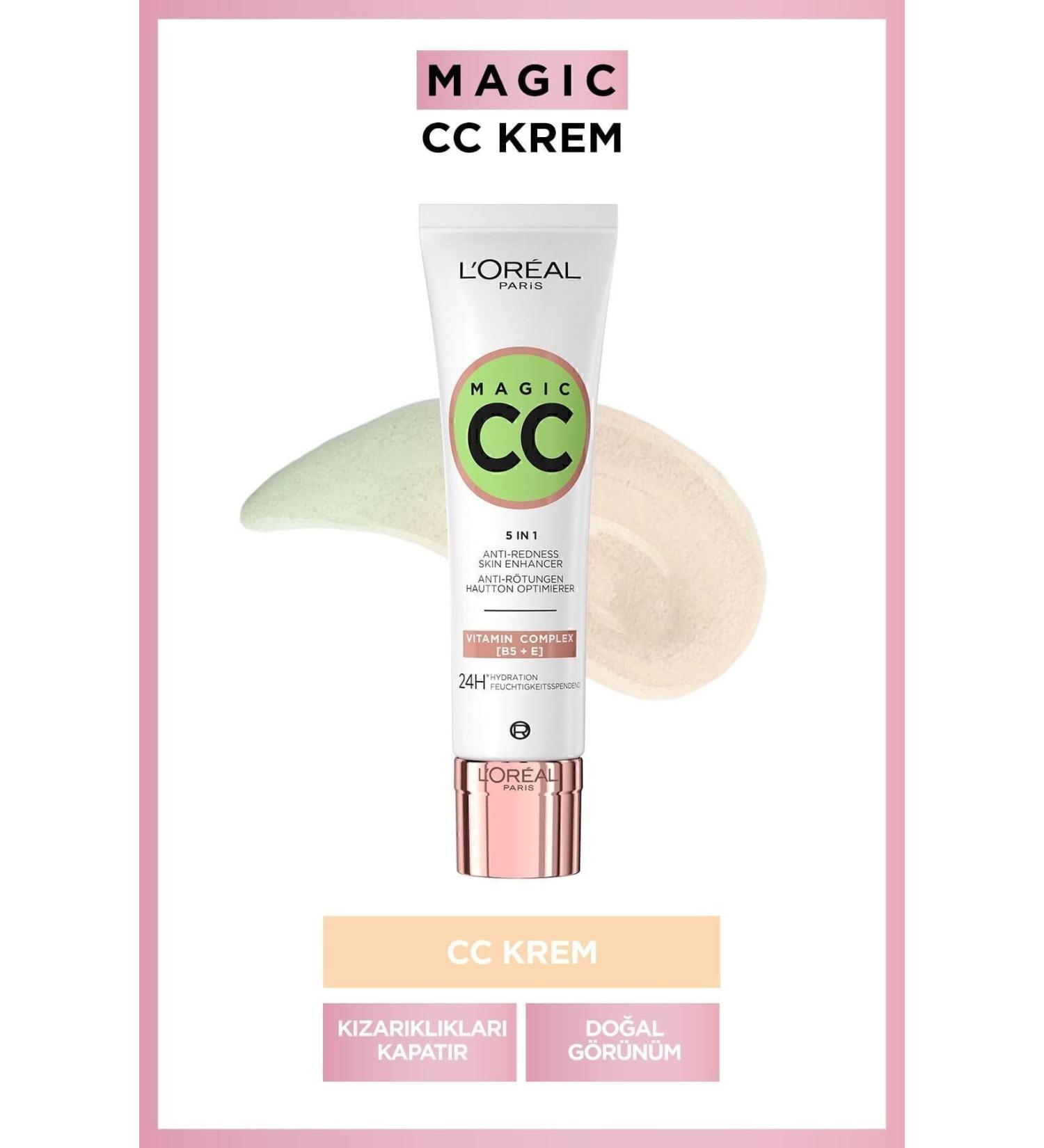 L'Oreal Paris Magic CC Redness Concealer Cream - Buy Online on GoSupps.com