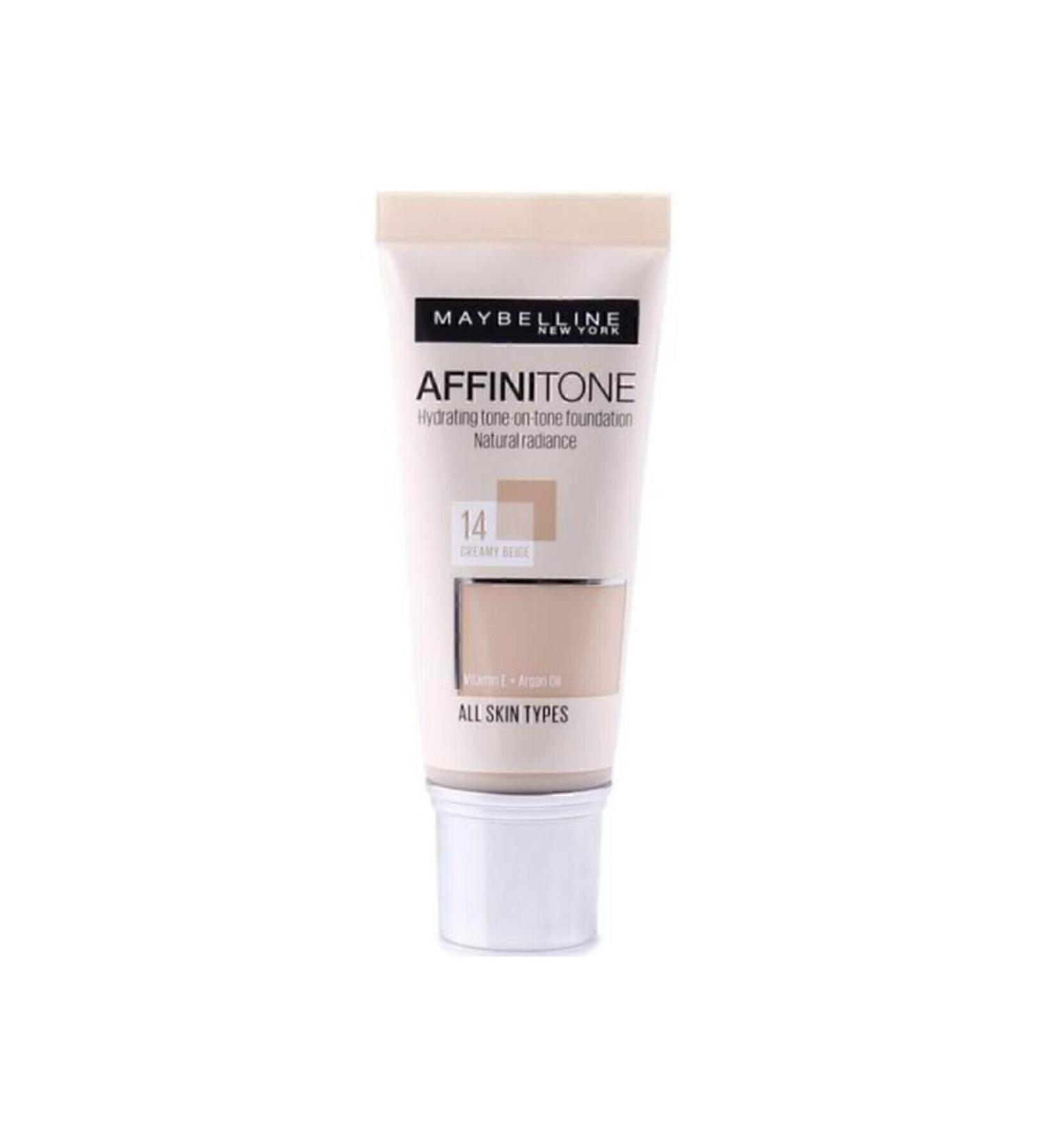 Maybelline New York Moisturizing Foundation - Affinitone Foundation No: 14