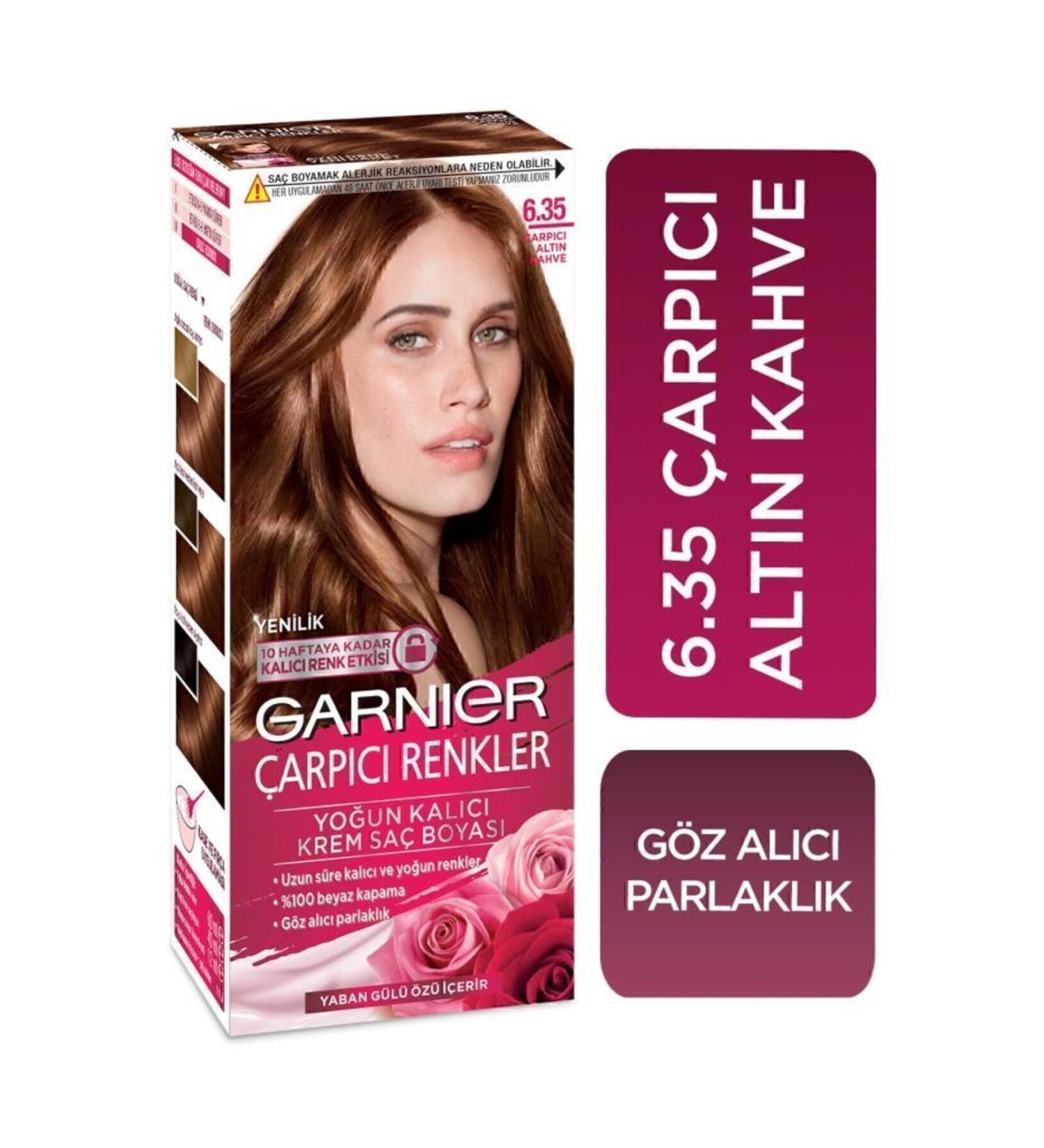 Garnier Striking Colors 6.35 Striking Golden Brown - Buy Online on GoSupps.com