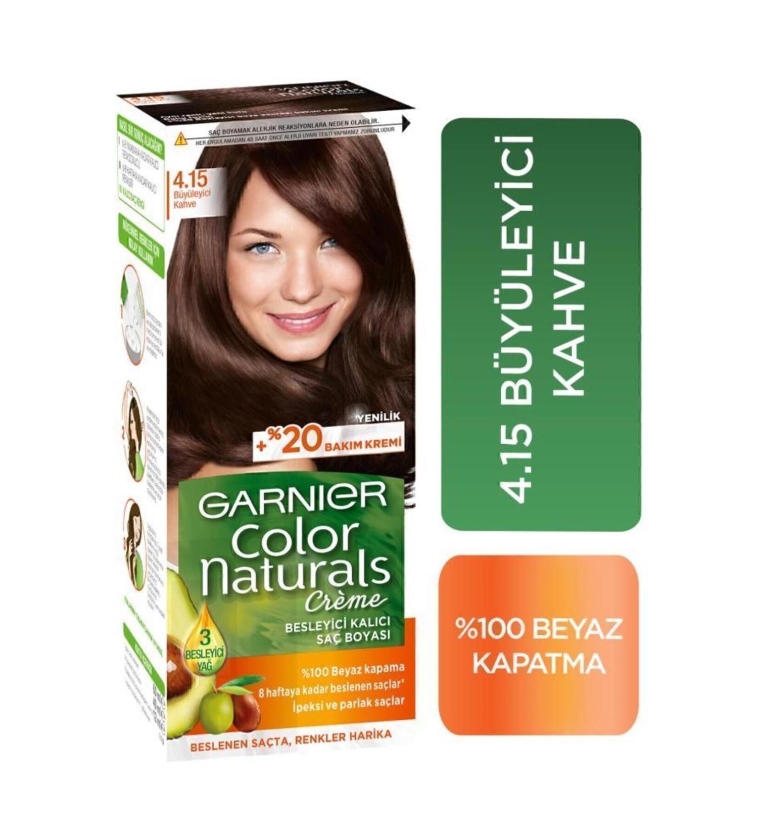 Garnier Color Nat Tr 4.15 Fascinating Coffee - Buy Online on GoSupps.com