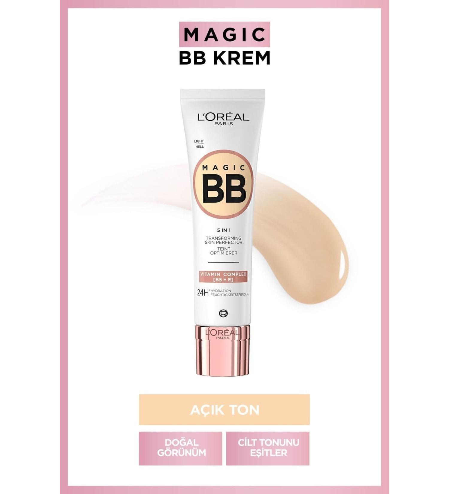 L'Oreal Paris Magic BB Tinted Moisturizing Cream - 02 Light - Buy Online on GoSupps.com