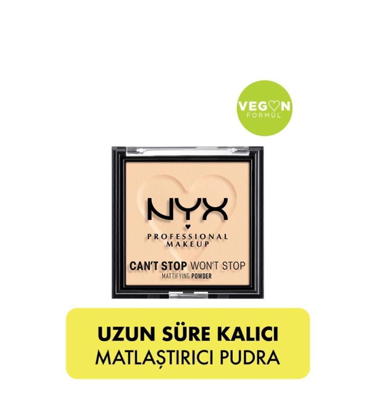 NYX Professional Makeup Can't Stop Won't Stop Mattifying Powder- Light - Buy Online on GoSupps.com