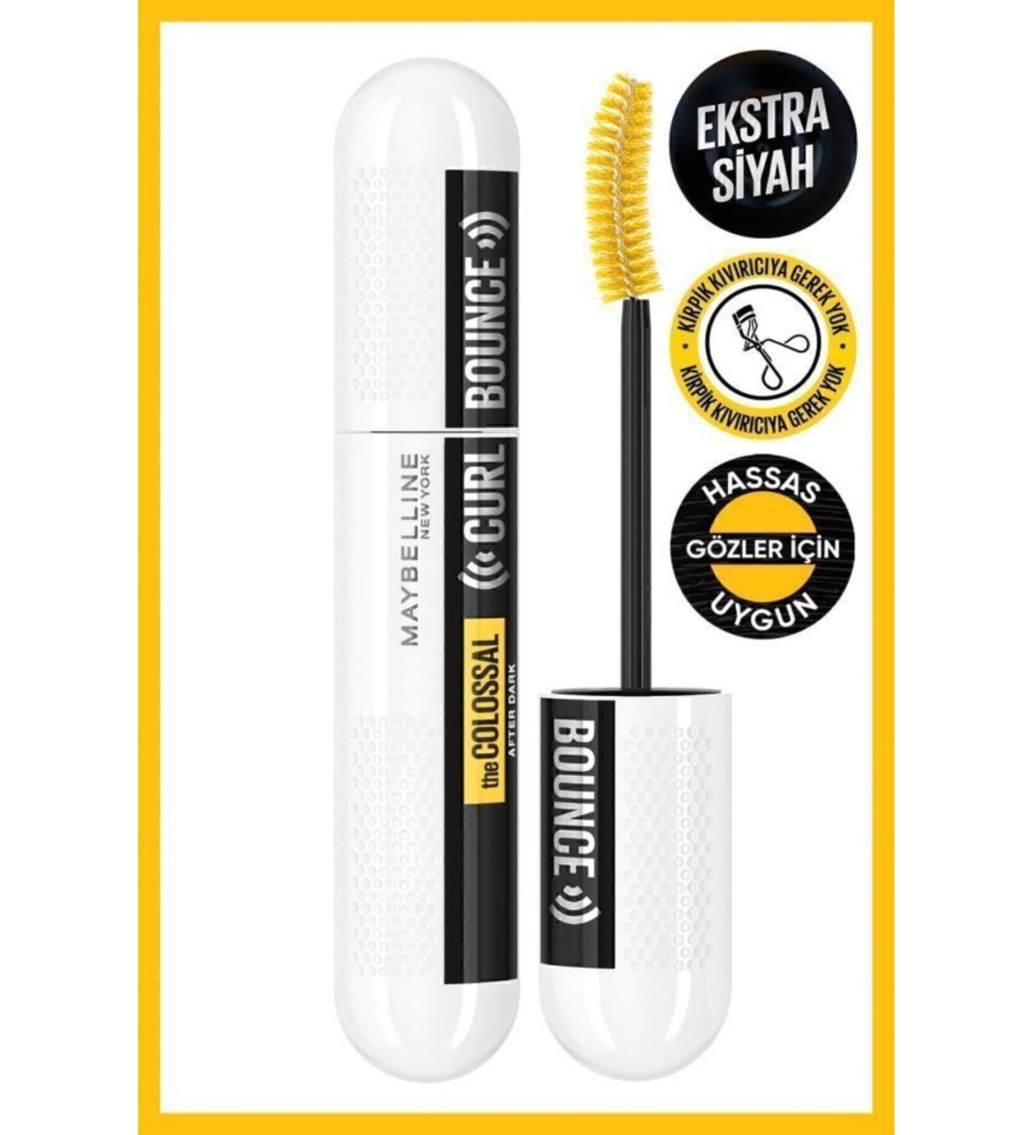 Maybelline New York Colossal Curl Bounce After Dark Mascara - Buy Online on GoSupps.com