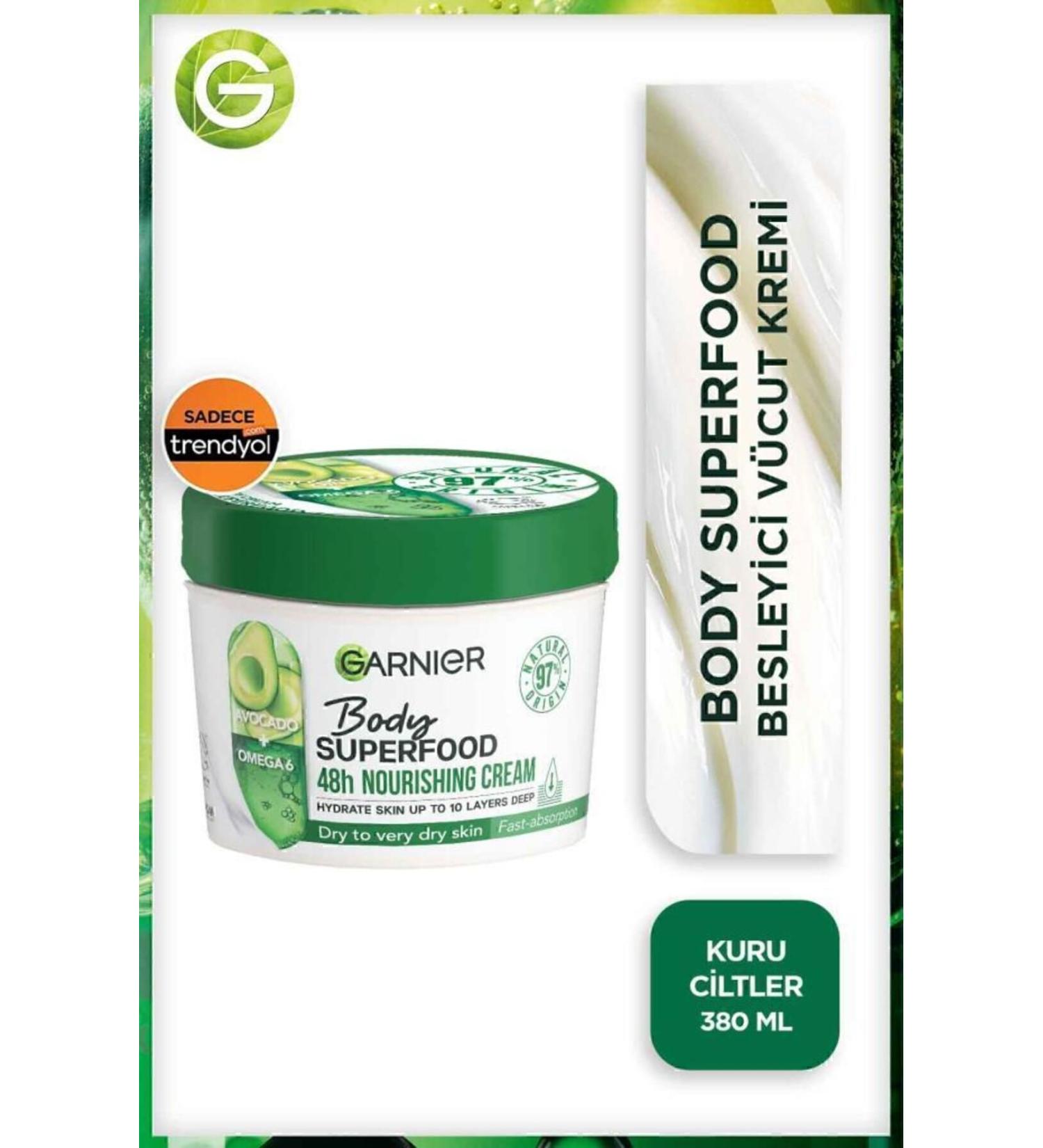 Garnier Body Superfood Nourishing Body Cream - Buy Online on GoSupps.com