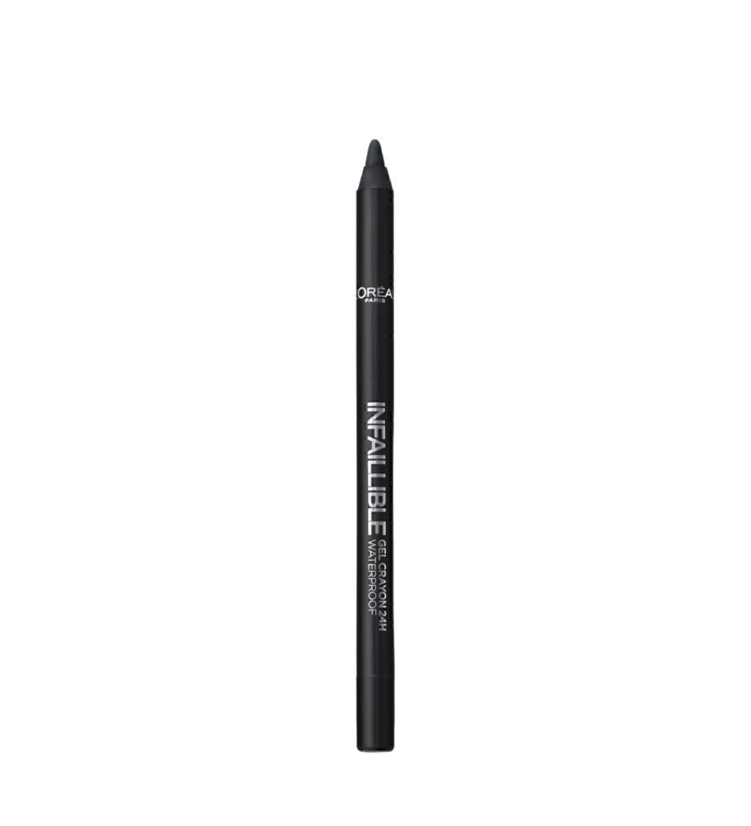 L'Oreal Paris L'or al Paris Infaillible Gel Crayon Eye Pencil 01 Back To Black - Black - Buy Online on GoSupps.com