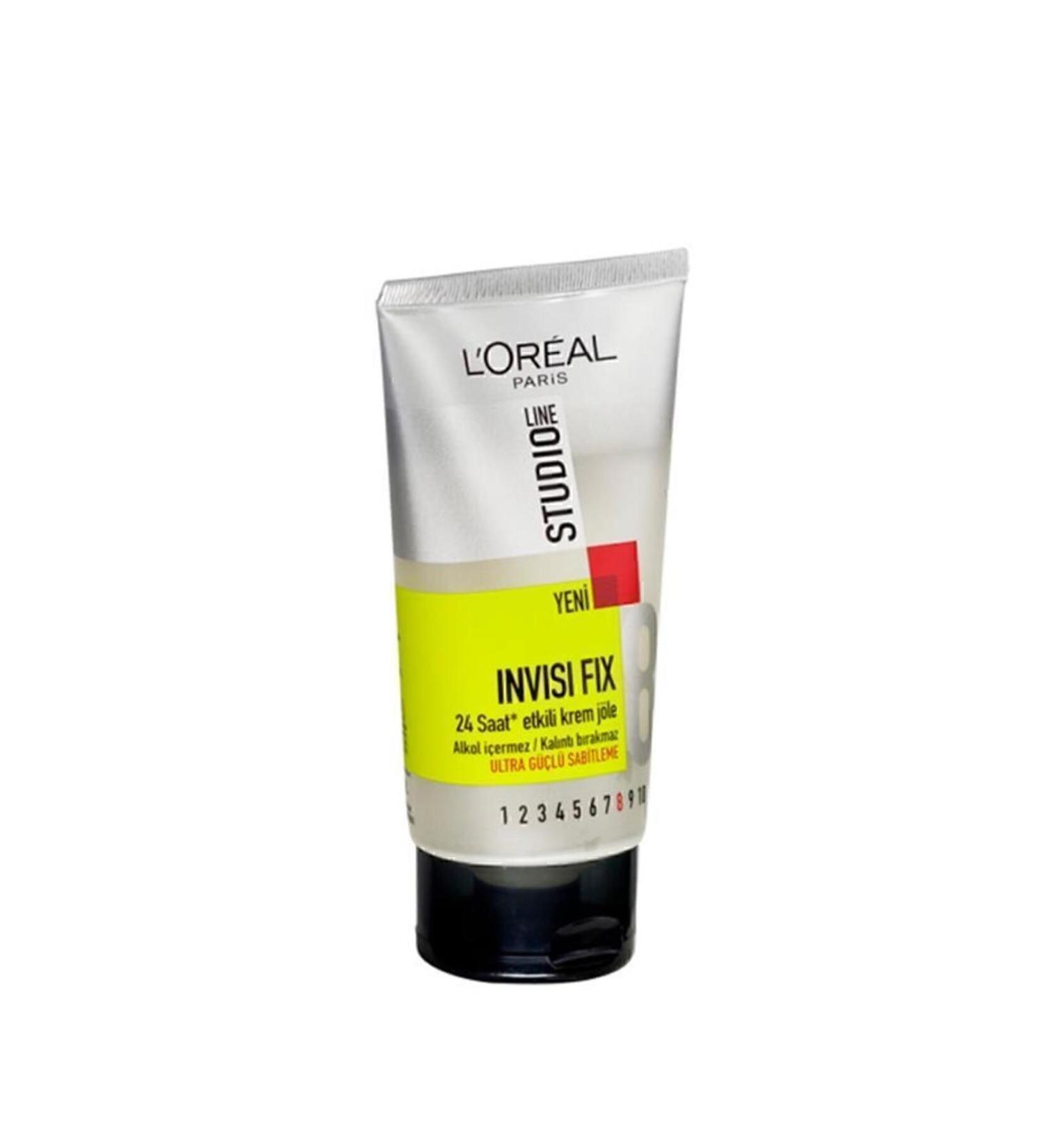 L'Oreal Paris No:8 Invisi Fix 24h Ultra Strong Hair Gel - Buy Online on GoSupps.com