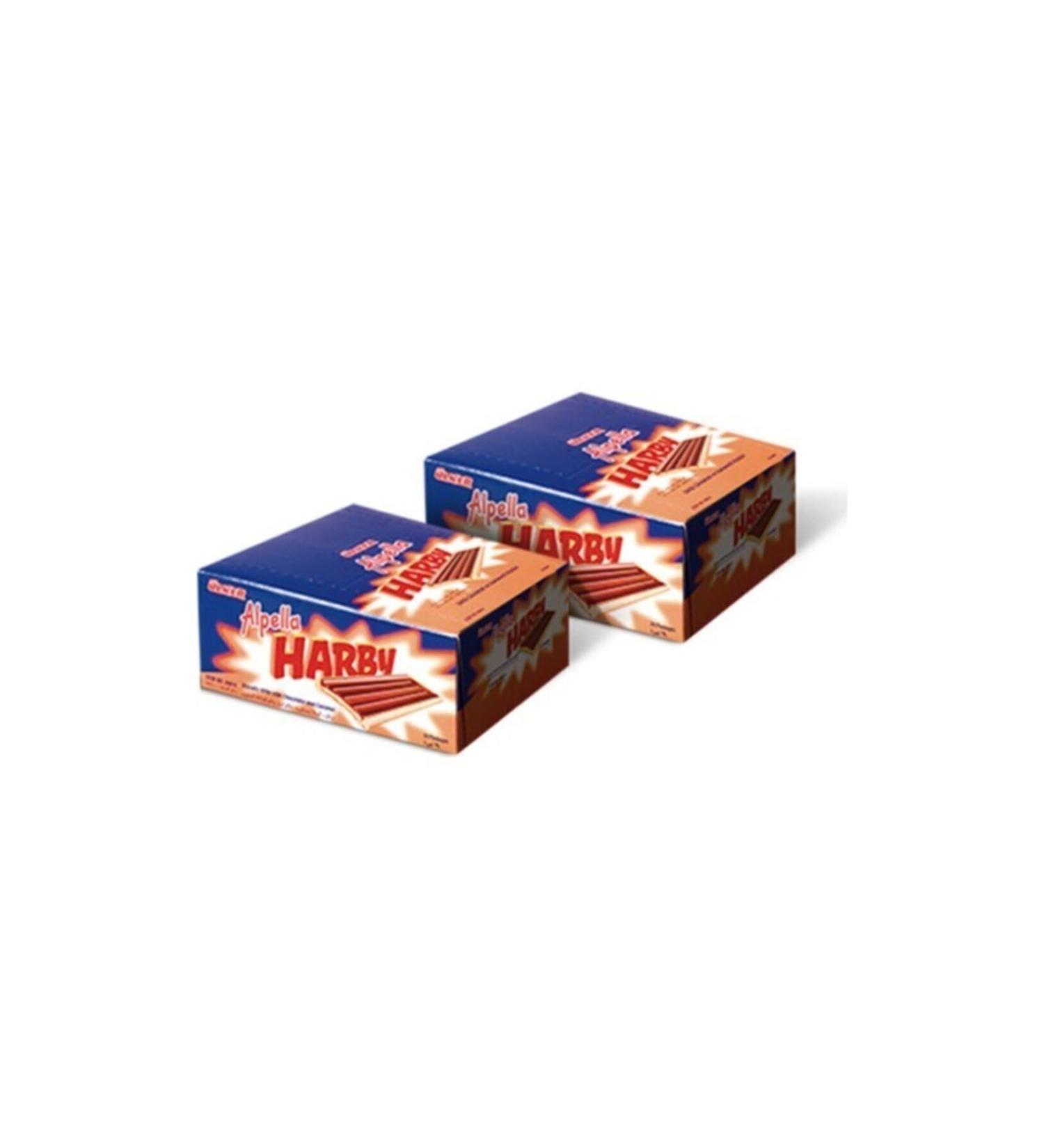 Ulker Alpella Harby Caramel Coated Biscuits 25 Gr 24 pcs