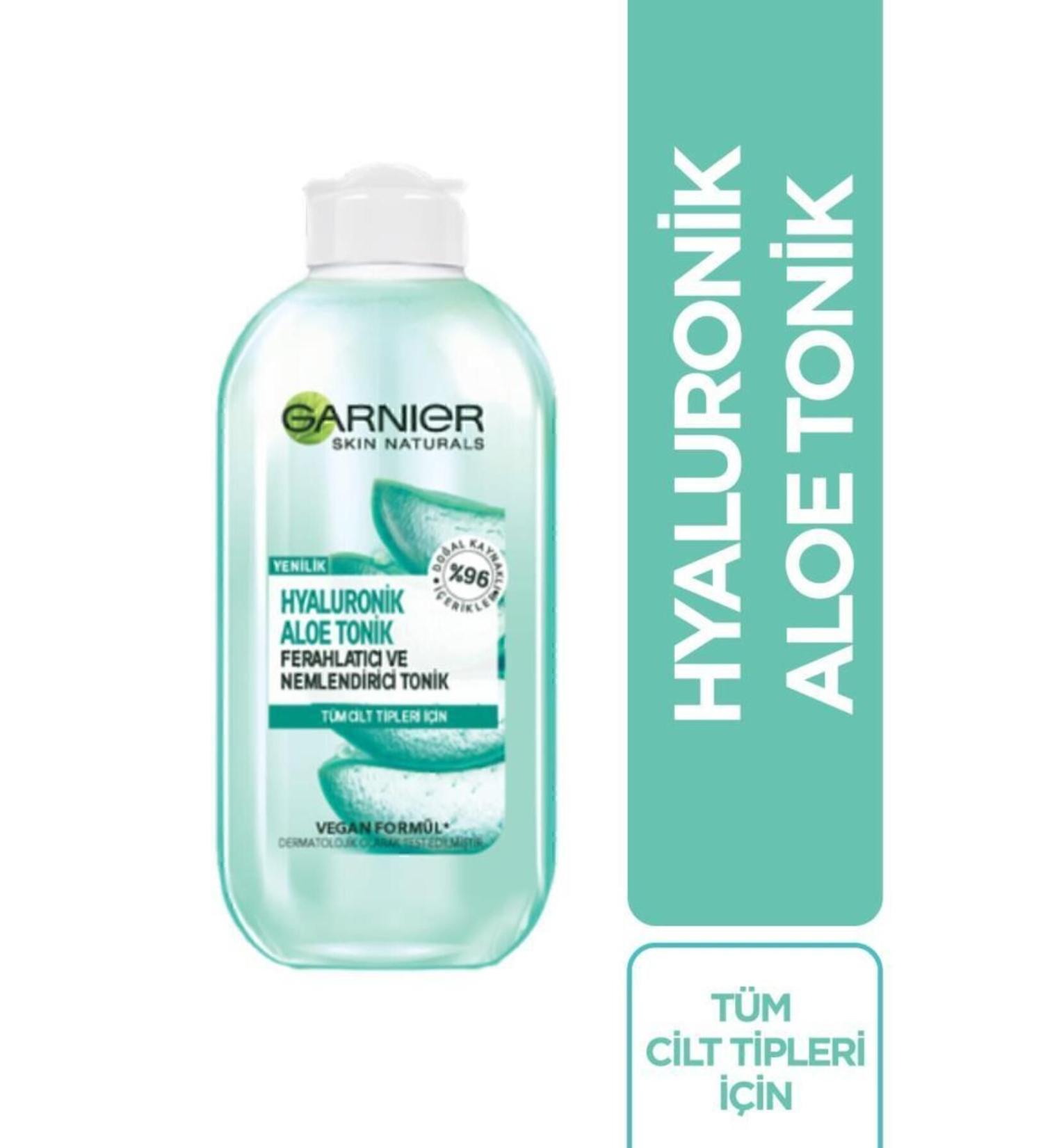 Garnier STD Hyaluronic Aloe Refreshing and Moisturizing Toner 200ml Classic - Buy Online on GoSupps.com