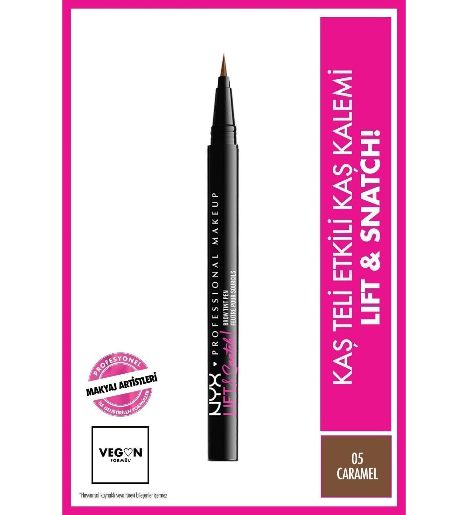 NYX Professional Makeup Lift & Snatch! Brow Tint Pen Caramel - Eyebrow Pencil - Buy Online on GoSupps.com