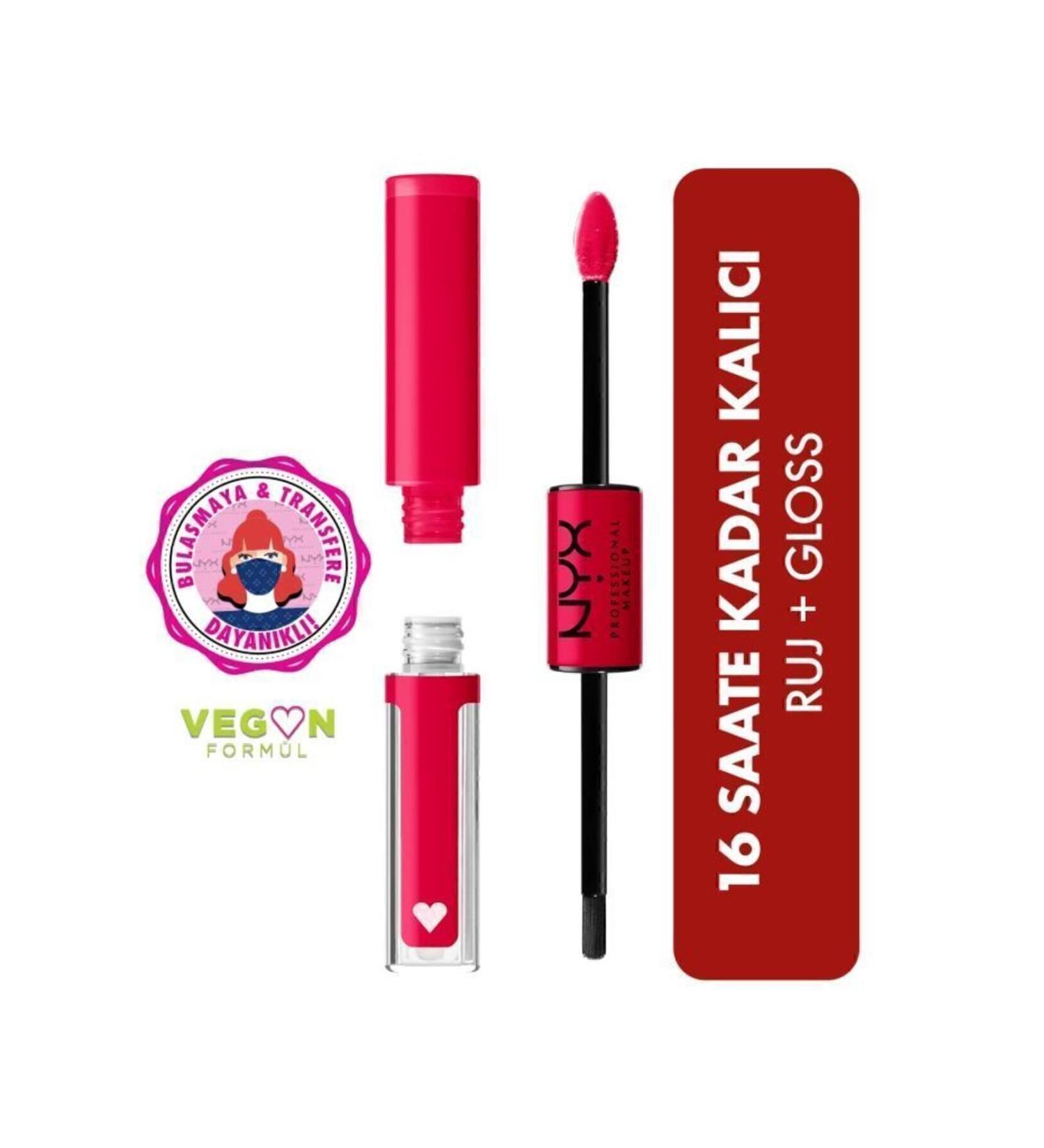NYX Professional Makeup Shine Loud High Shine Lip Color On A Mission - Lip Gloss - Buy Online on GoSupps.com