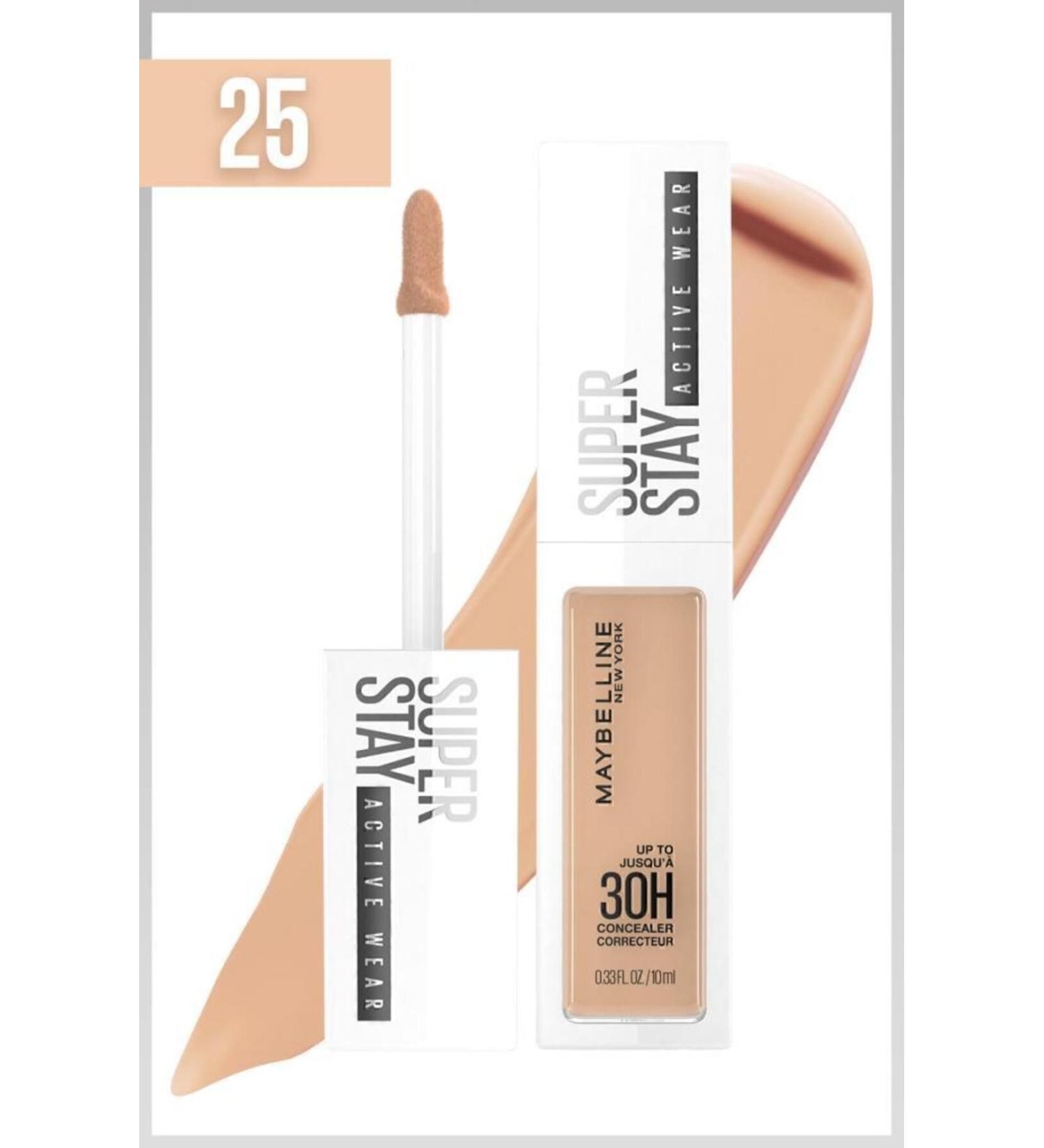 Maybelline New York Superstay Active Wear Concealer 25 Medium - Buy Online on GoSupps.com