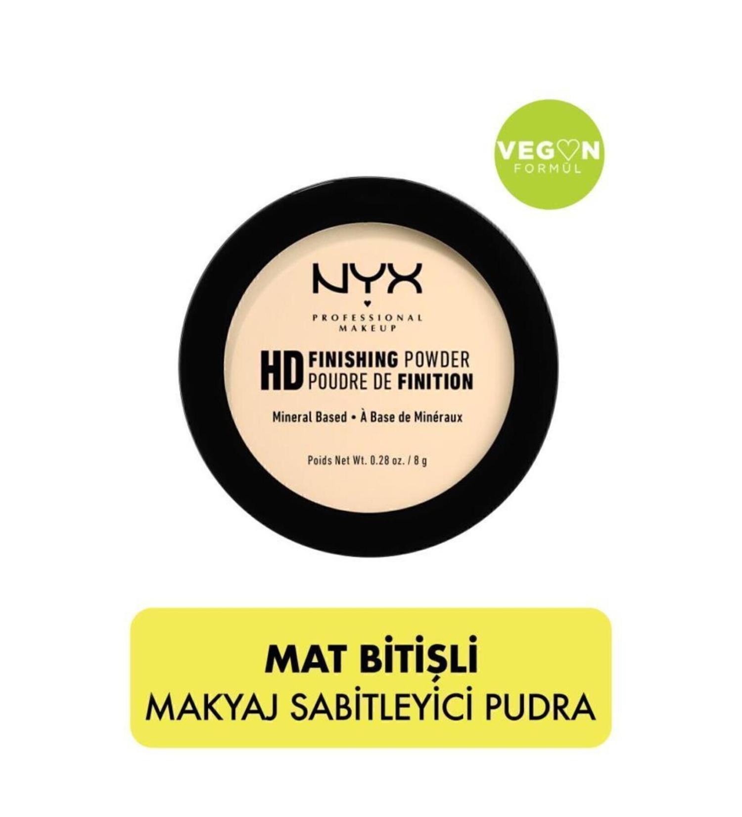 NYX Professional Makeup Fixing Powder - High Definition Finishing Powder Banana 8 g 800897834678 - Buy Online on GoSupps.com