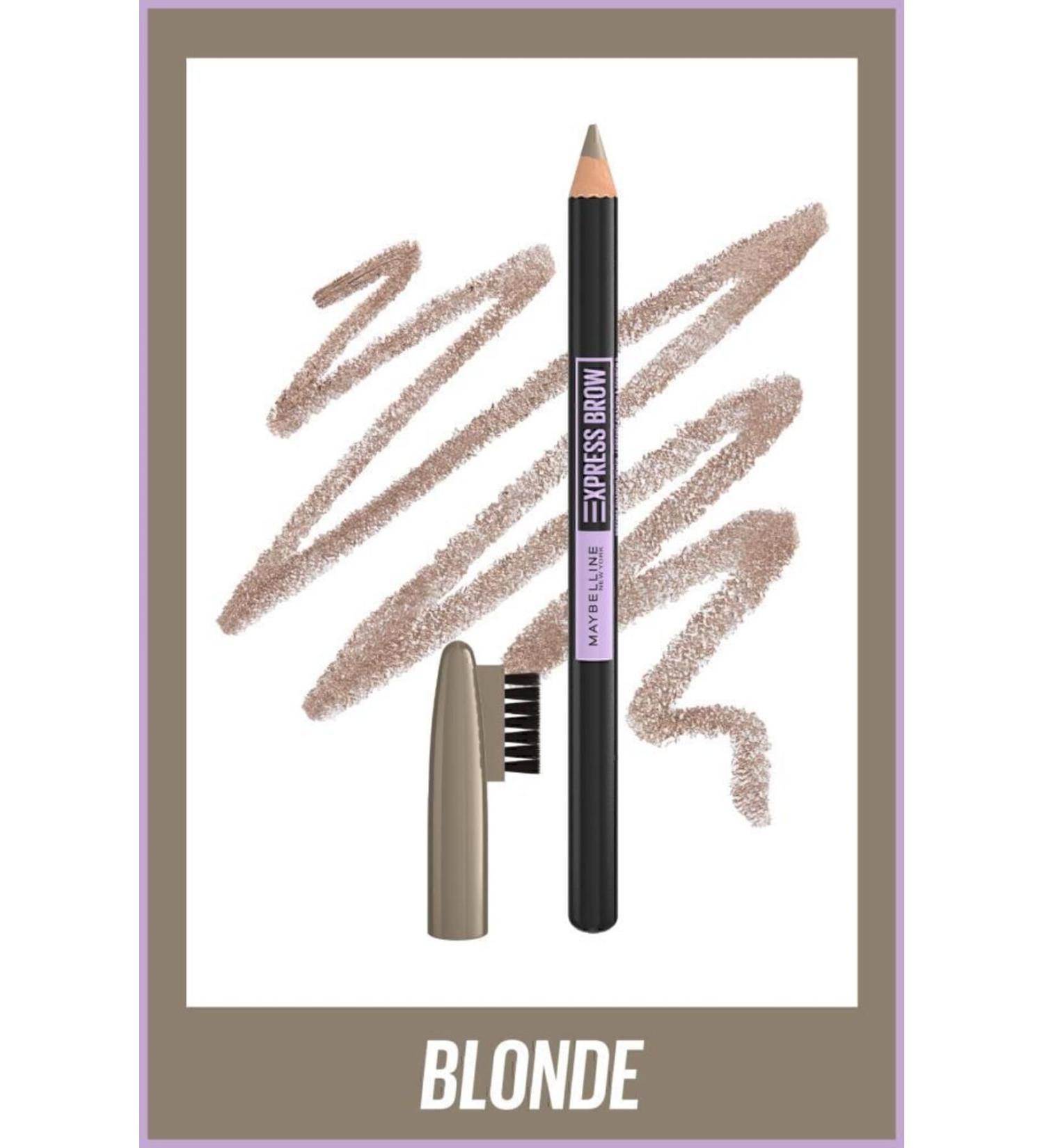 Maybelline New York Express Brow Shaping Pencil - Blonde - Buy Online on GoSupps.com