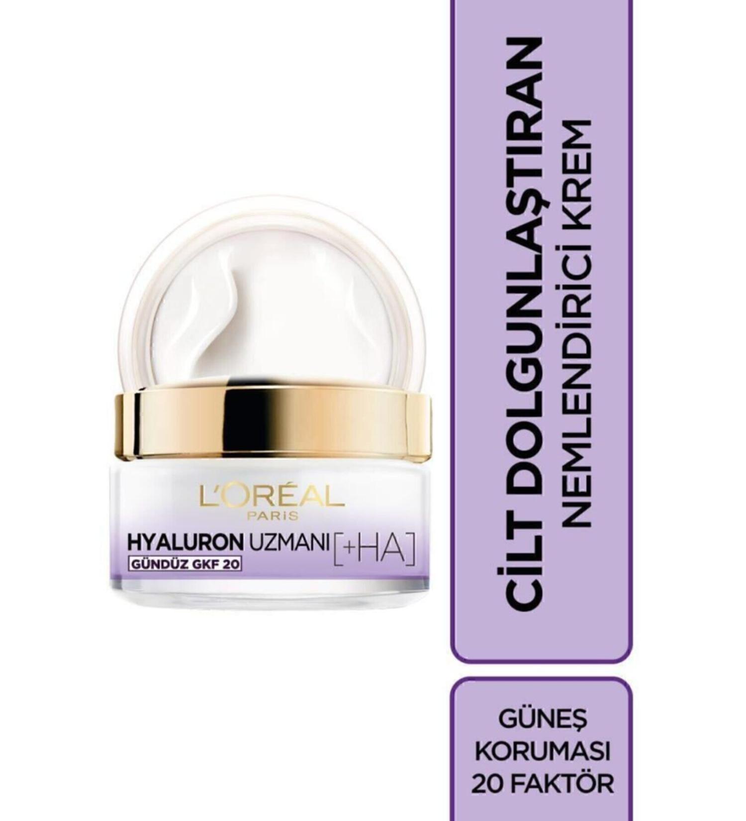 L'Oreal Paris Hyaluron Expert Skin Plumping Moisturizing Cream Gkf 20 2-Piece Set - Buy Online on GoSupps.com