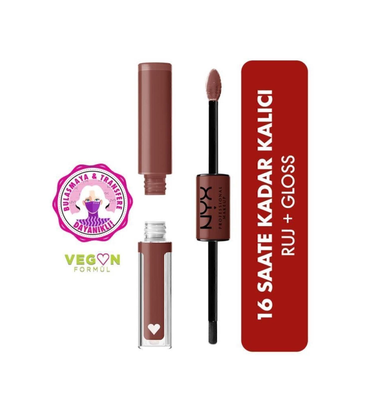 NYX Professional Makeup Shine Loud High Shine Lip Color Boundary Pusher - Lip Gloss - Buy Online on GoSupps.com