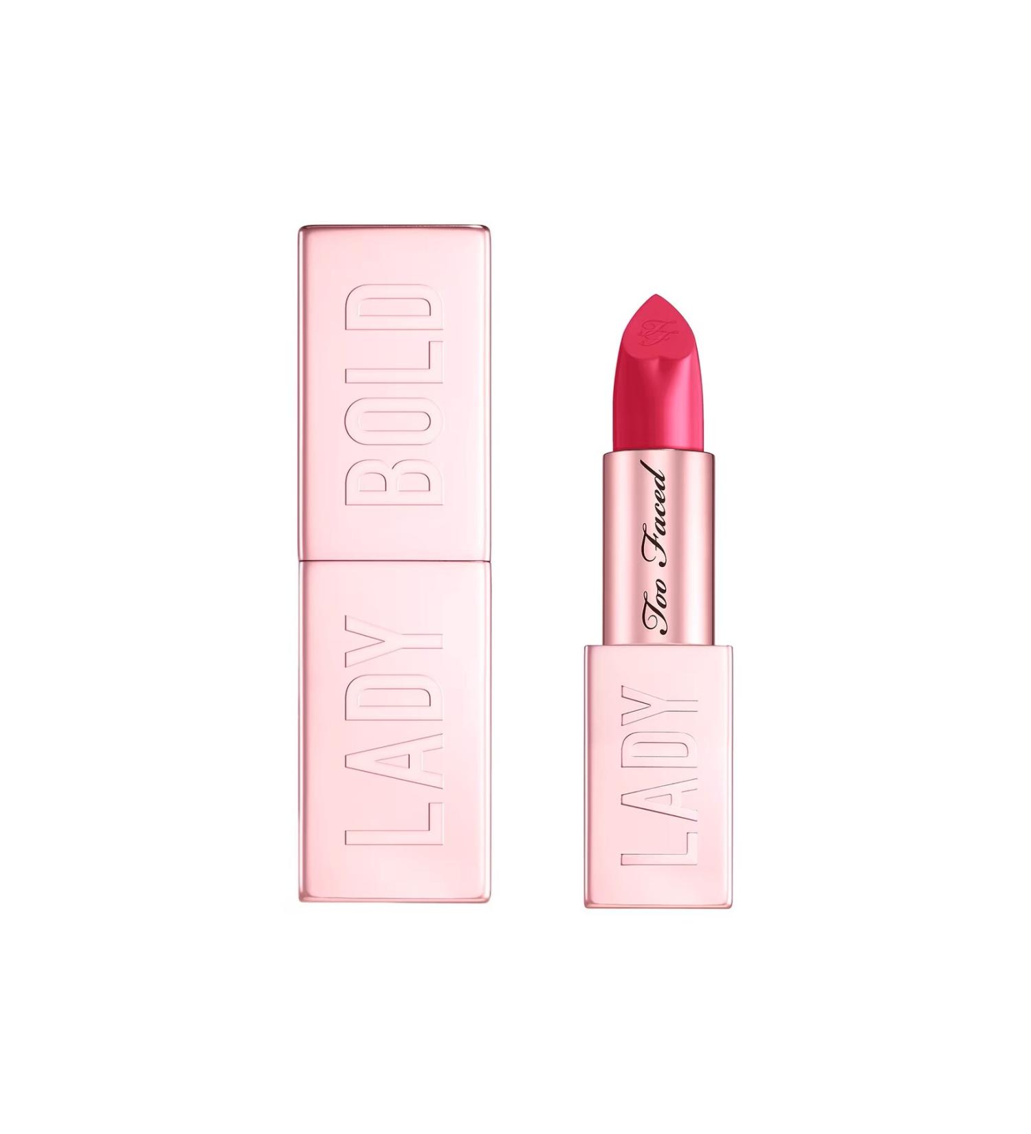 Too Faced Lady Bold Pigment Cream Lipstick-Long Lasting Satin Finish Lipstick 3.3G