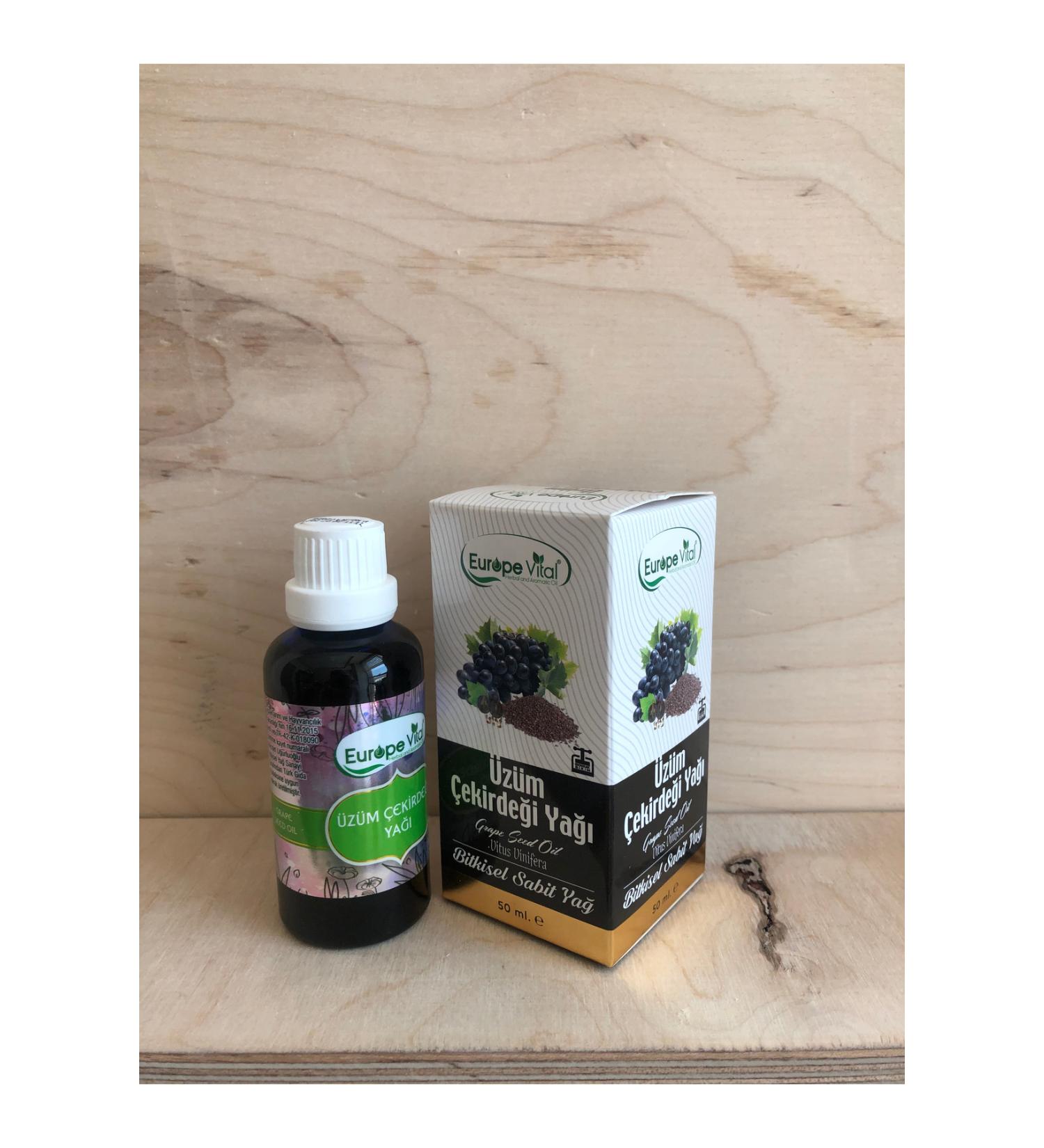 Europe Vital Grape Seed Oil 50 Ml