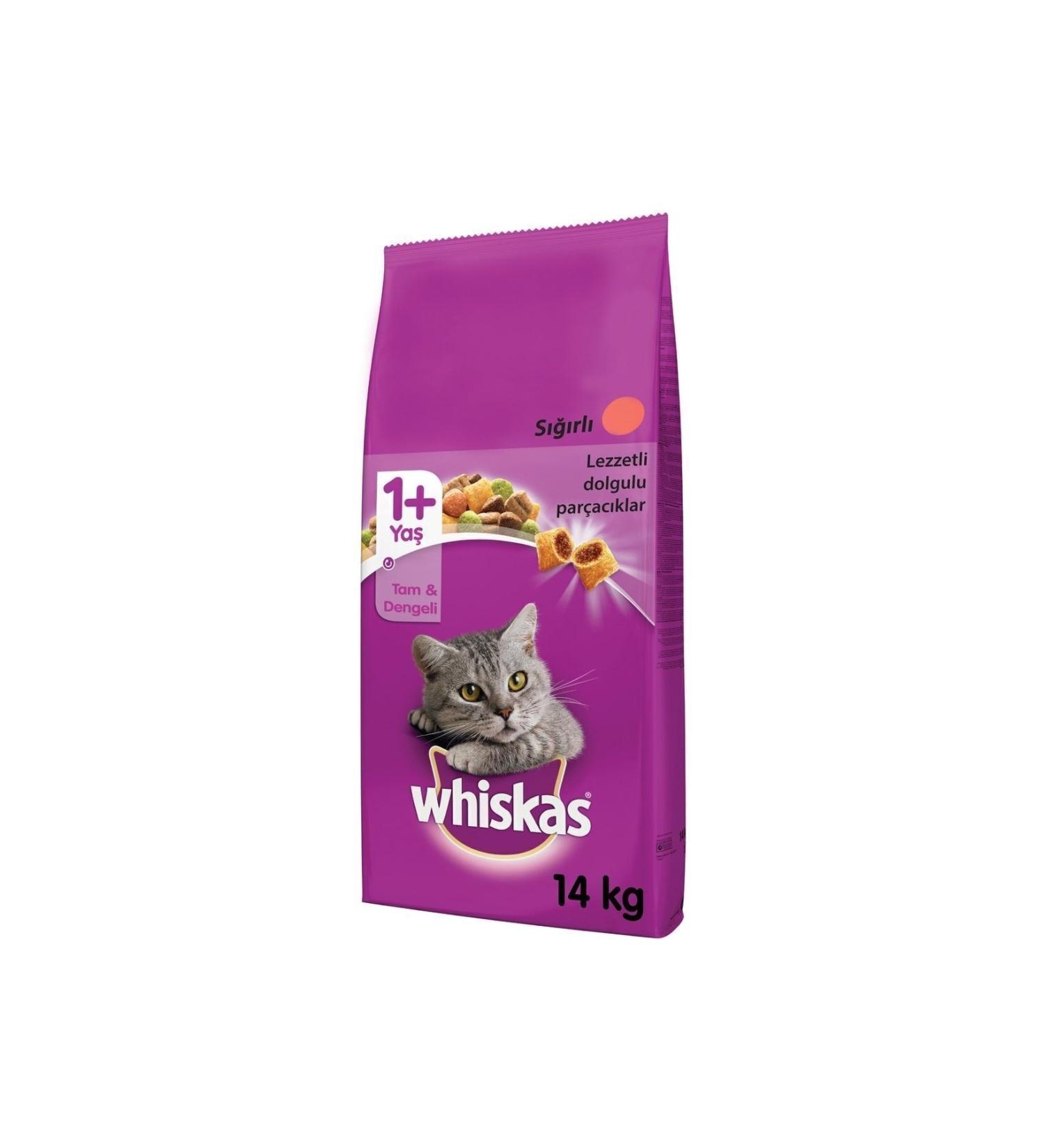 Whiskas Steak Carrot Dry Cat Food 14 Kg