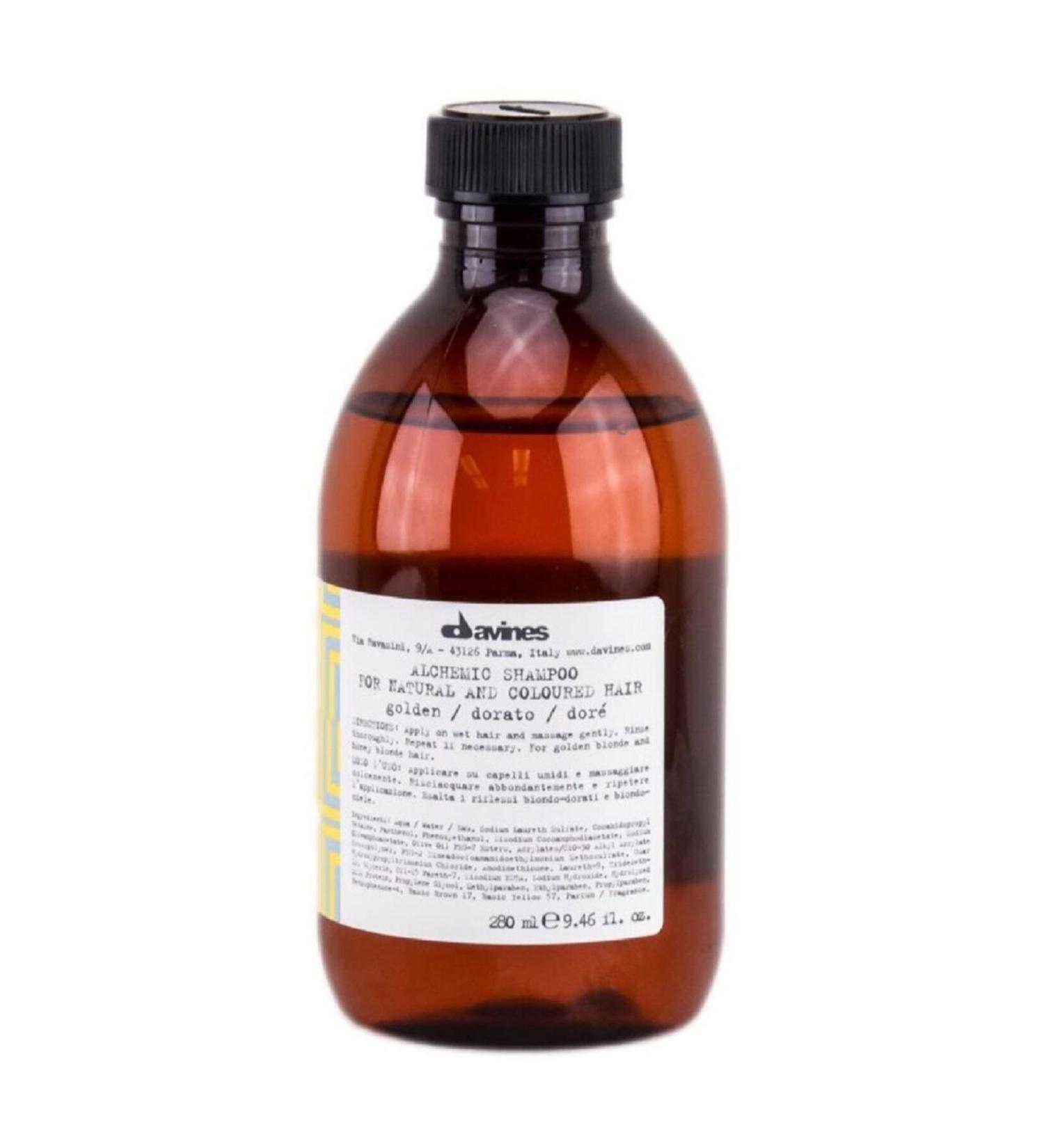 Davines Alchemic Golden Gold Shampoo 20ml EVA