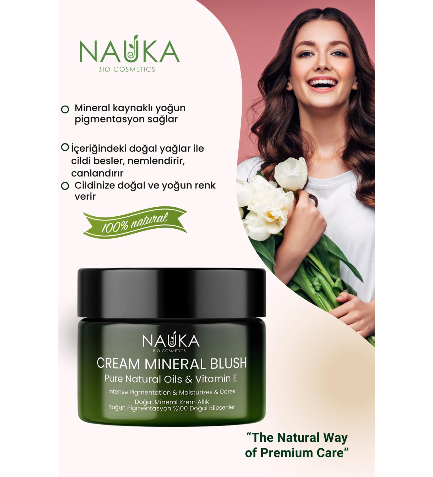 nauka CREAM MINERAL BLUSH PINK - Buy Online on GoSupps.com