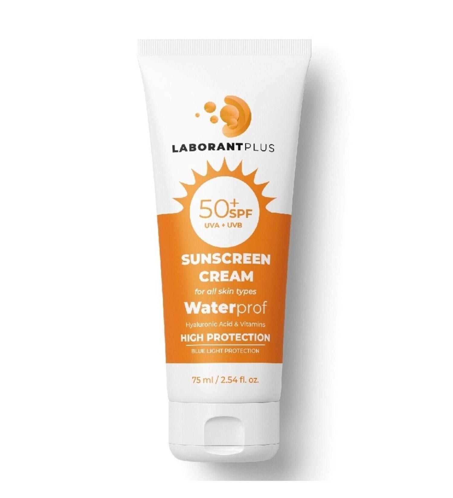 Natural Laborant Plus Oil-Free Anti-Stain Water-Based 50 Spf High Protection Oil-Free Sun Cream 75 ml - Buy Online on GoSupps.com