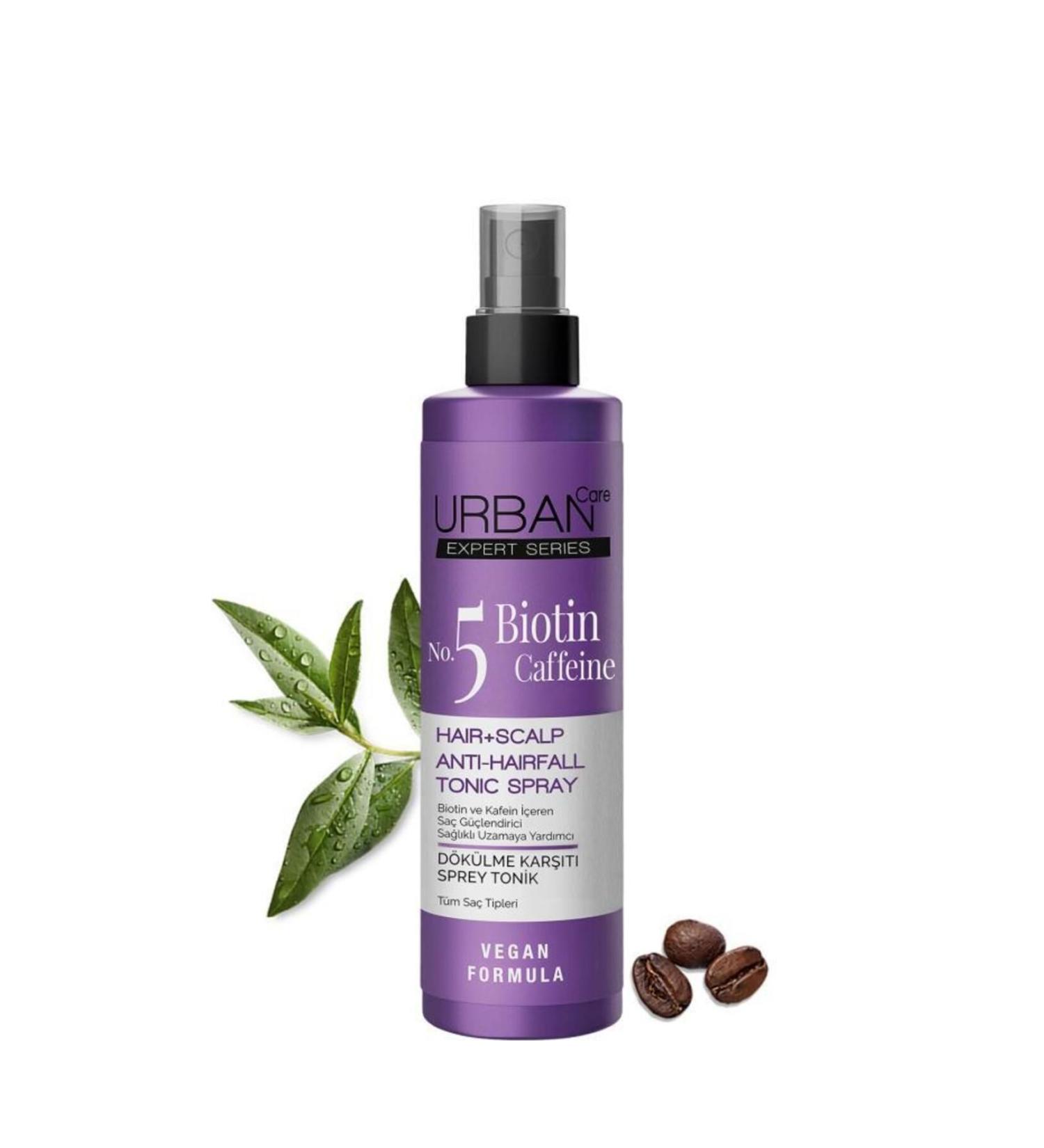 Urbani Expert Series and Caffeine Anti-Loss Hair Tonic-Fast Growth Aid-200 ML