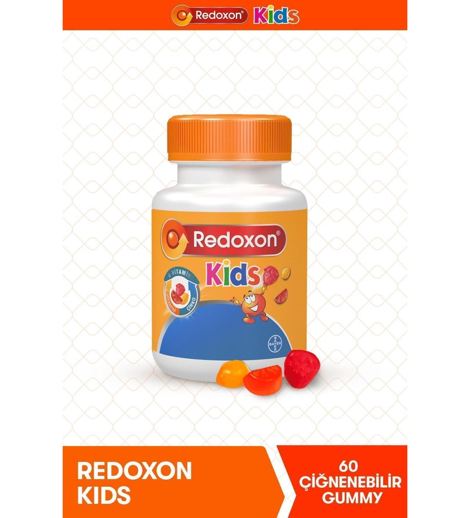 Redoxon Kids 60 Chewable Gummy I Vitamin C Vitamin D and Zinc Supplement for Children - Buy Online on GoSupps.com