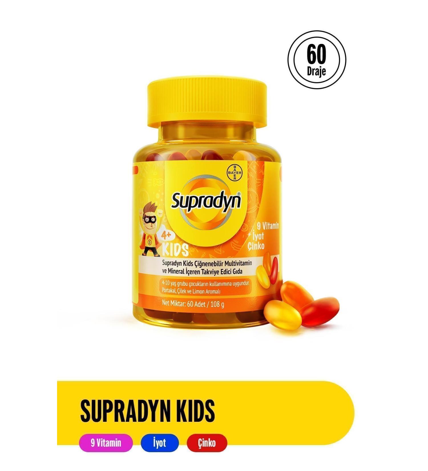 Supradyn Kids Magic Beans 60 - Buy Online on GoSupps.com