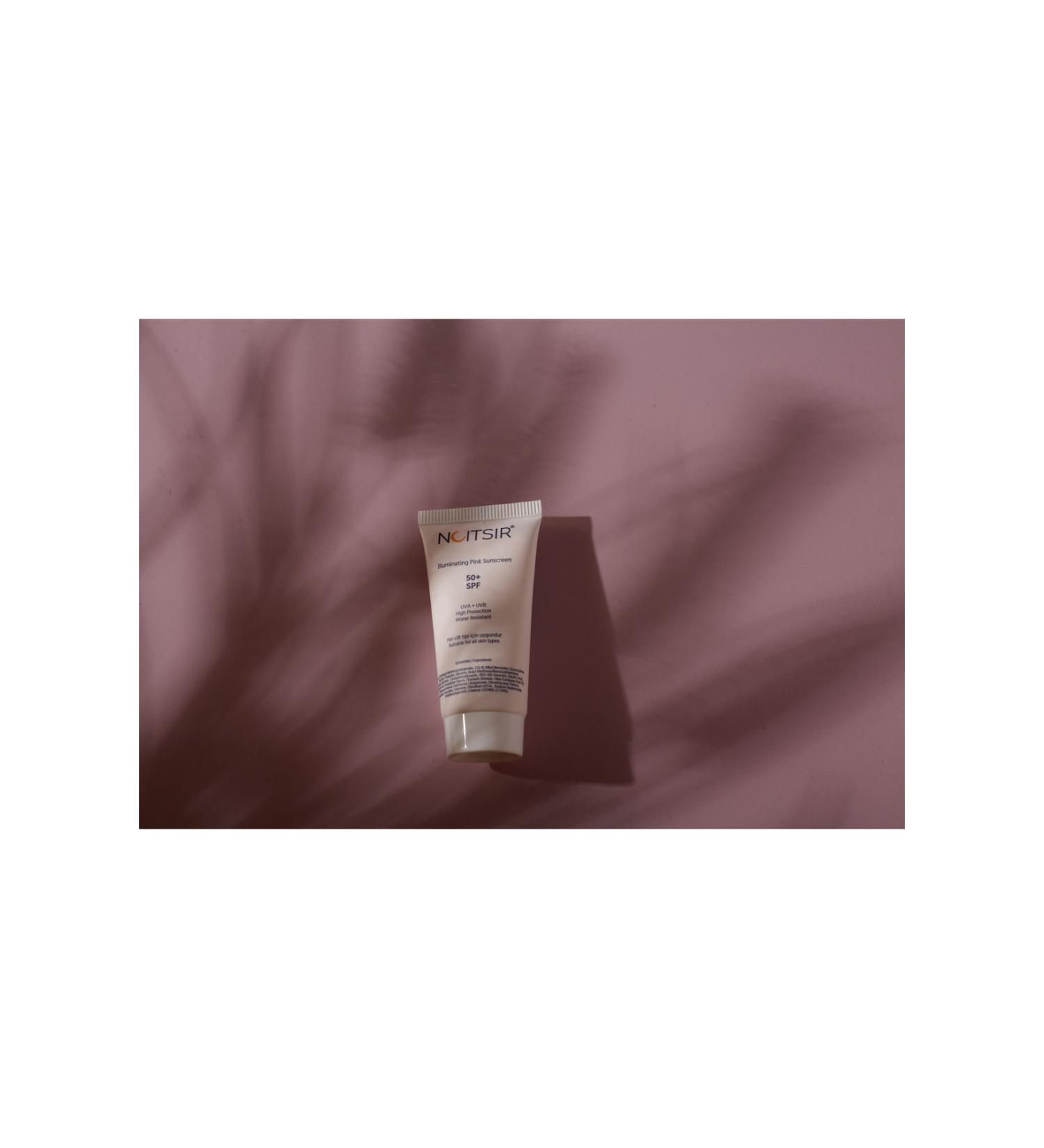 NUITSIR Tone Equalizer Spf 50 High Protection Pink Sunscreen and Makeup Base for All Skin Types 50 ml - Buy Online on GoSupps.com