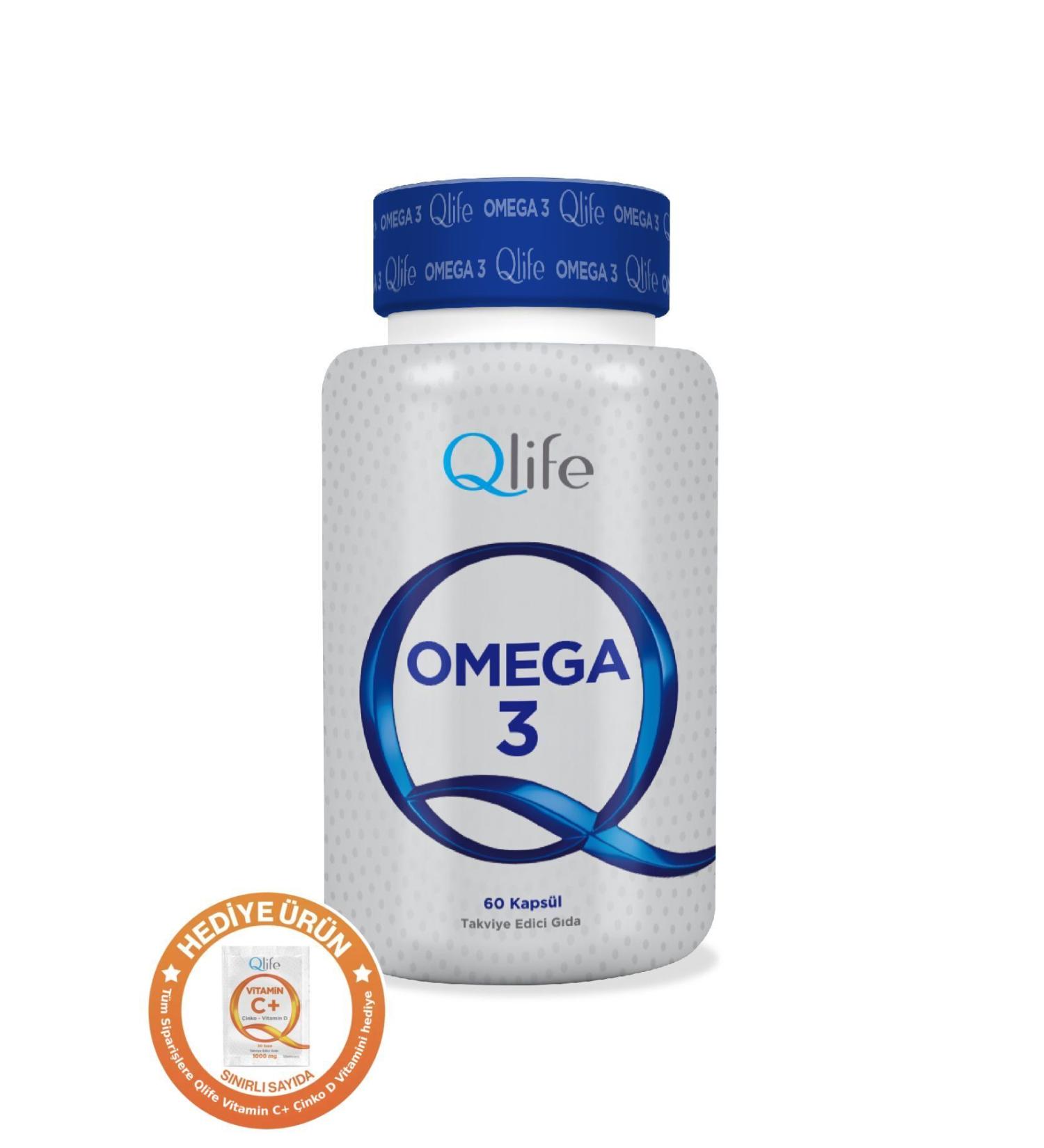 Qlife High Epa & Dha Fish Oil 1200 Mg Omega 3 - 60 Softgel Capsules - Buy Online on GoSupps.com