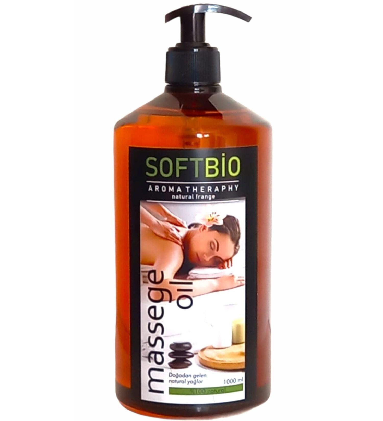 softbio Massage Oil Unscented 1 lt