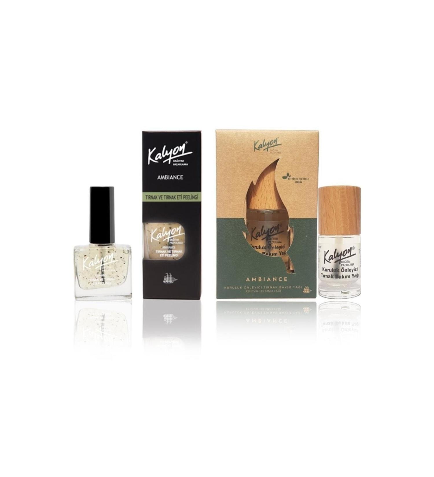 Kalyon Cuticle Peeling + Herbal Anti-Dryness Nail Care Oil.