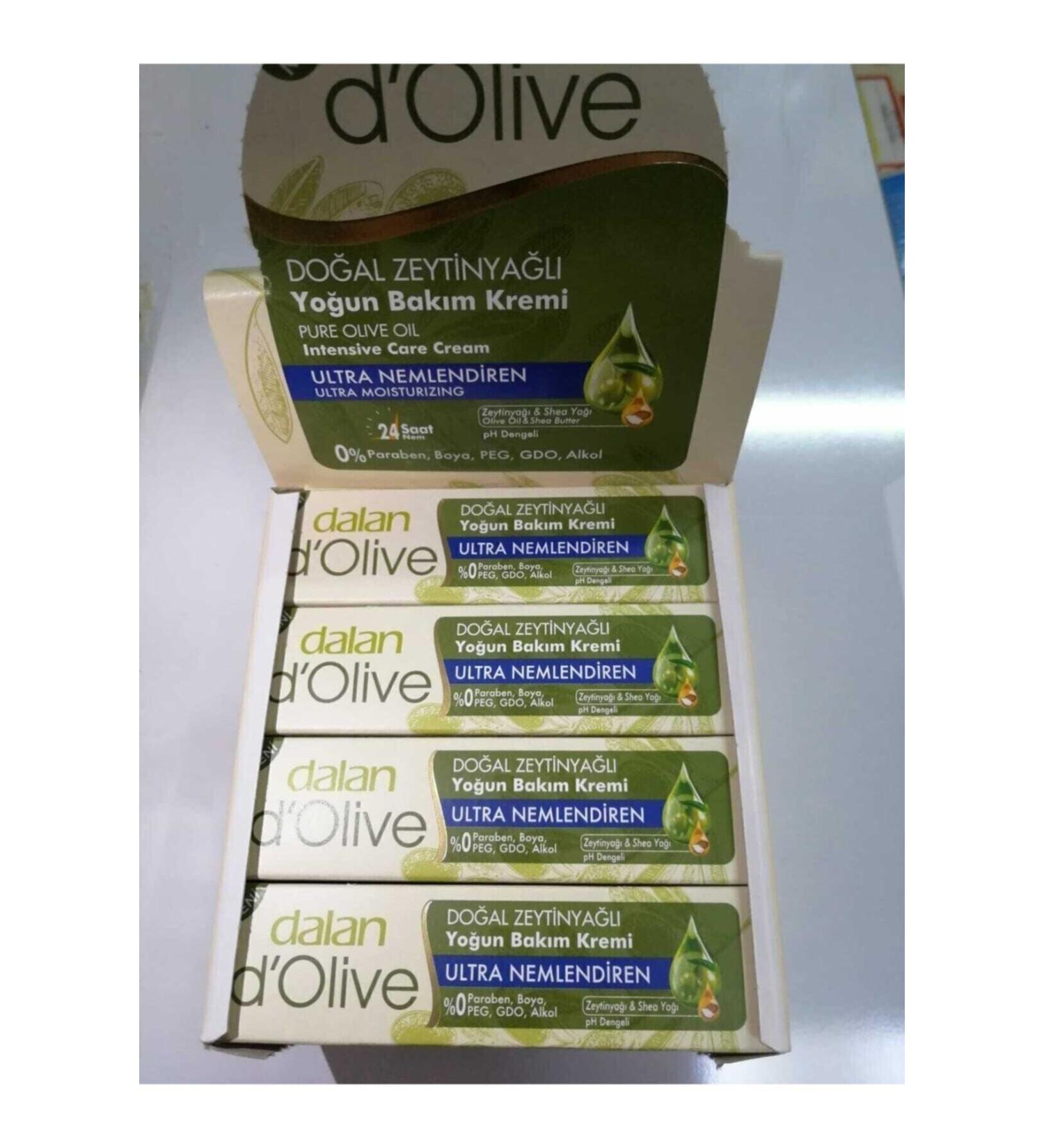 Dalan D'olive Intensive Care Cream 20 ml X 12 li (1 Pack)